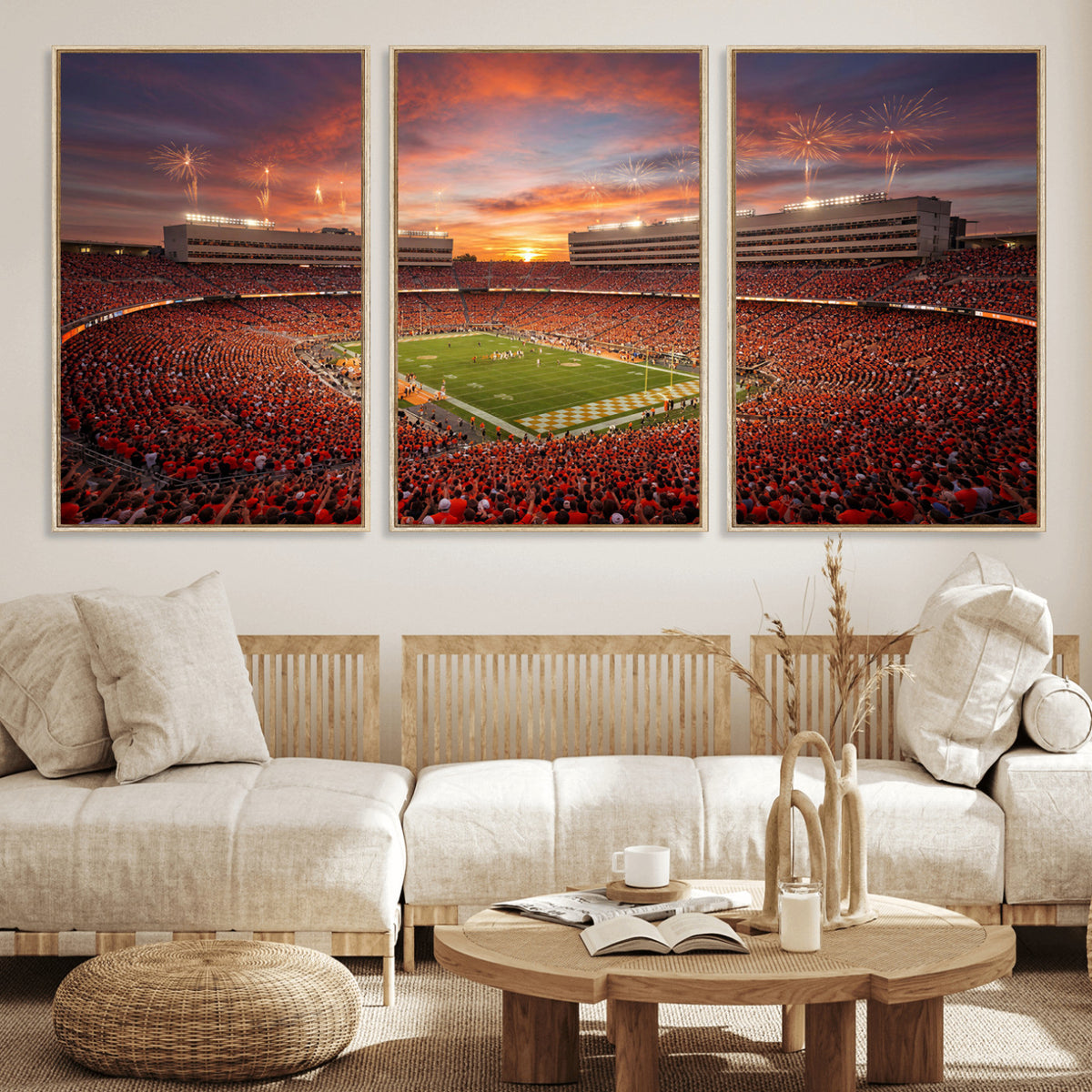 66964685-MGV-CV-36X24 - Stadium Wall Art Canvas Print