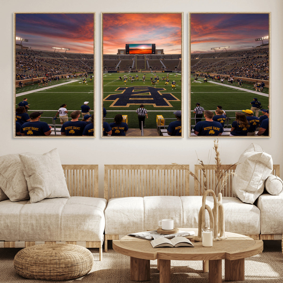 75411323-MGV-CV-36X24 - Stadium Wall Art Canvas Print