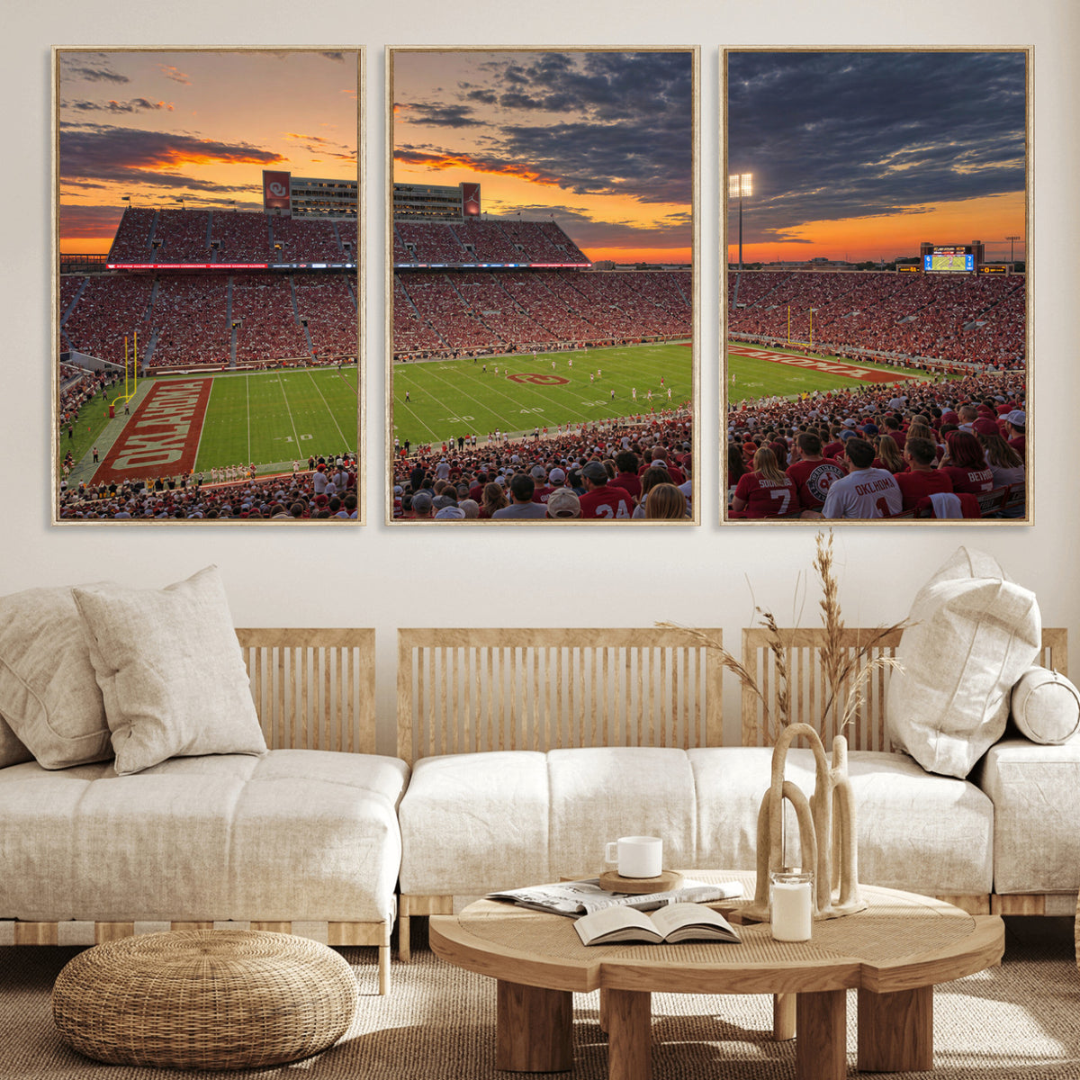 75444407-MGV-CV-36X24 - Stadium Wall Art Canvas Print