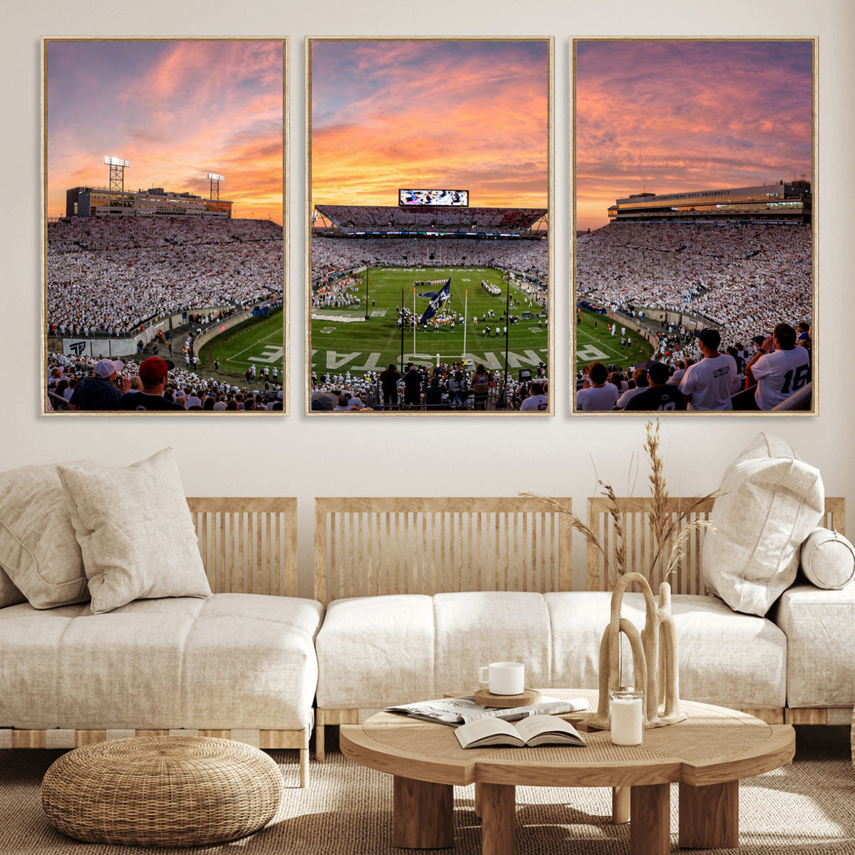 53161432-MGV-CV-36X24 - Stadium Wall Art Canvas Print