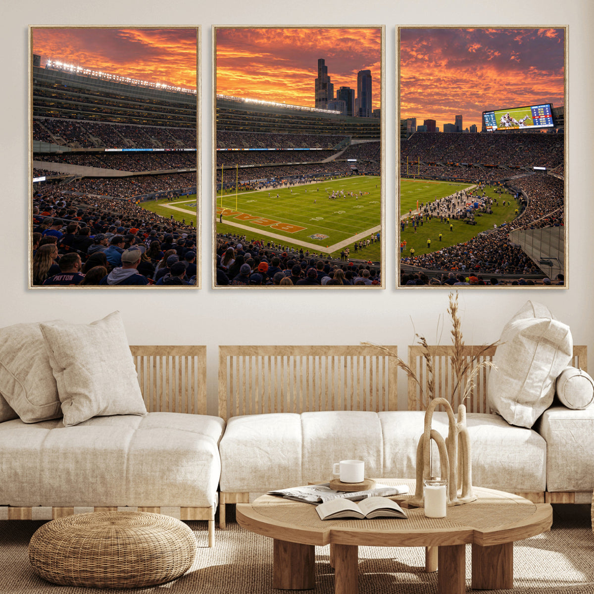 25159364-MGV-CV-36X24 - Stadium Wall Art Canvas Print