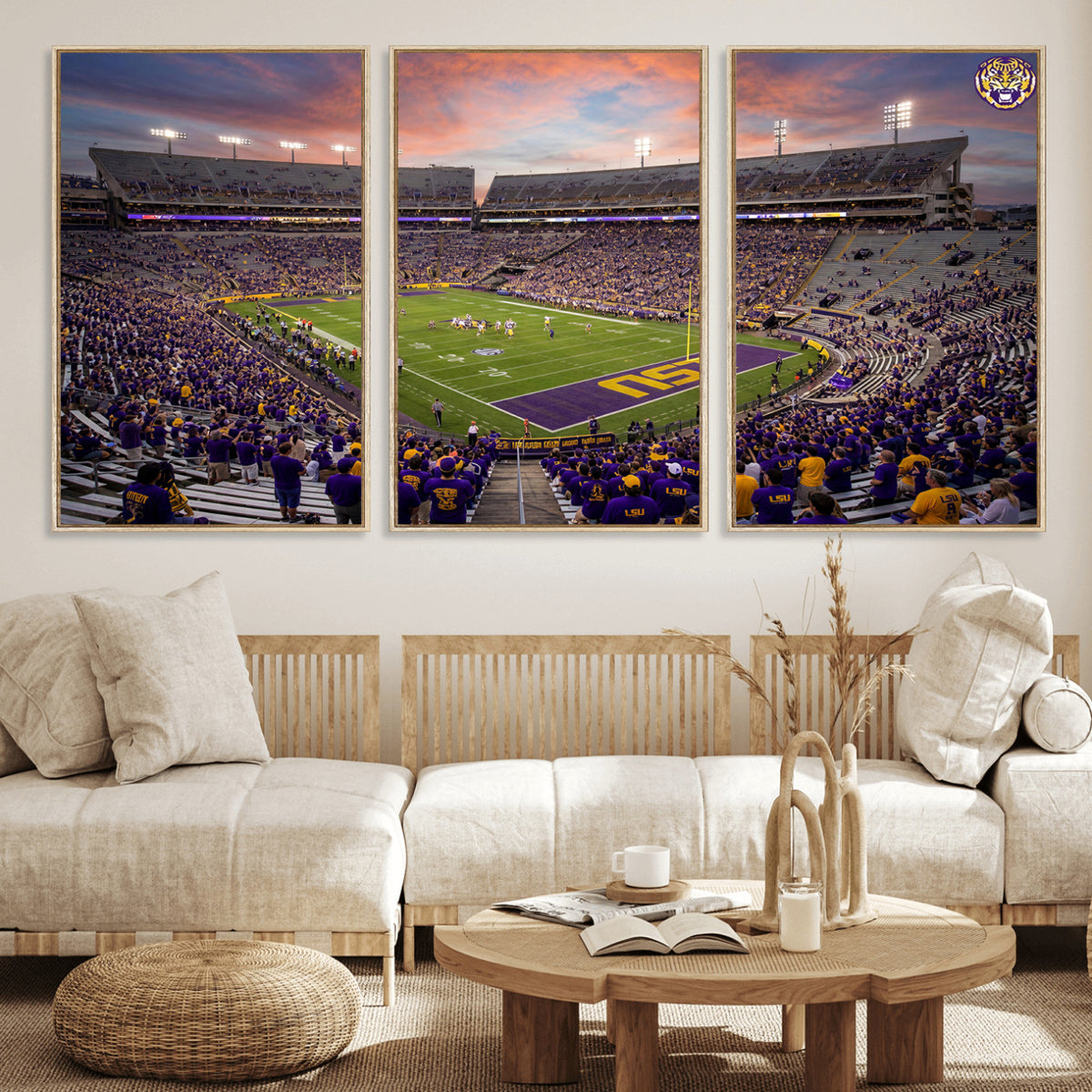 20281385-MGV-CV-36X24 - Stadium Wall Art Canvas Print