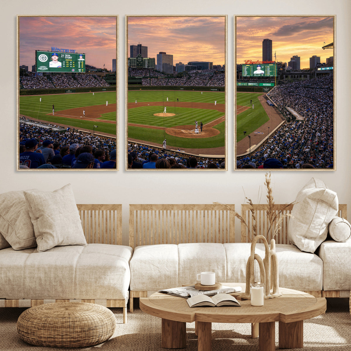 41641466-MGV-CV-36X24 - Stadium Wall Art Canvas Print