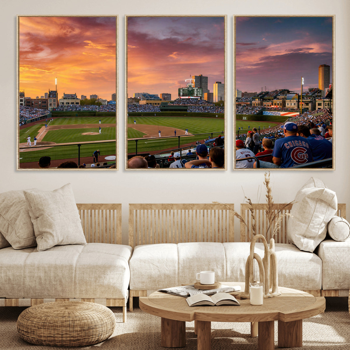 94073020-MGV-CV-36X24 - Stadium Wall Art Canvas Print
