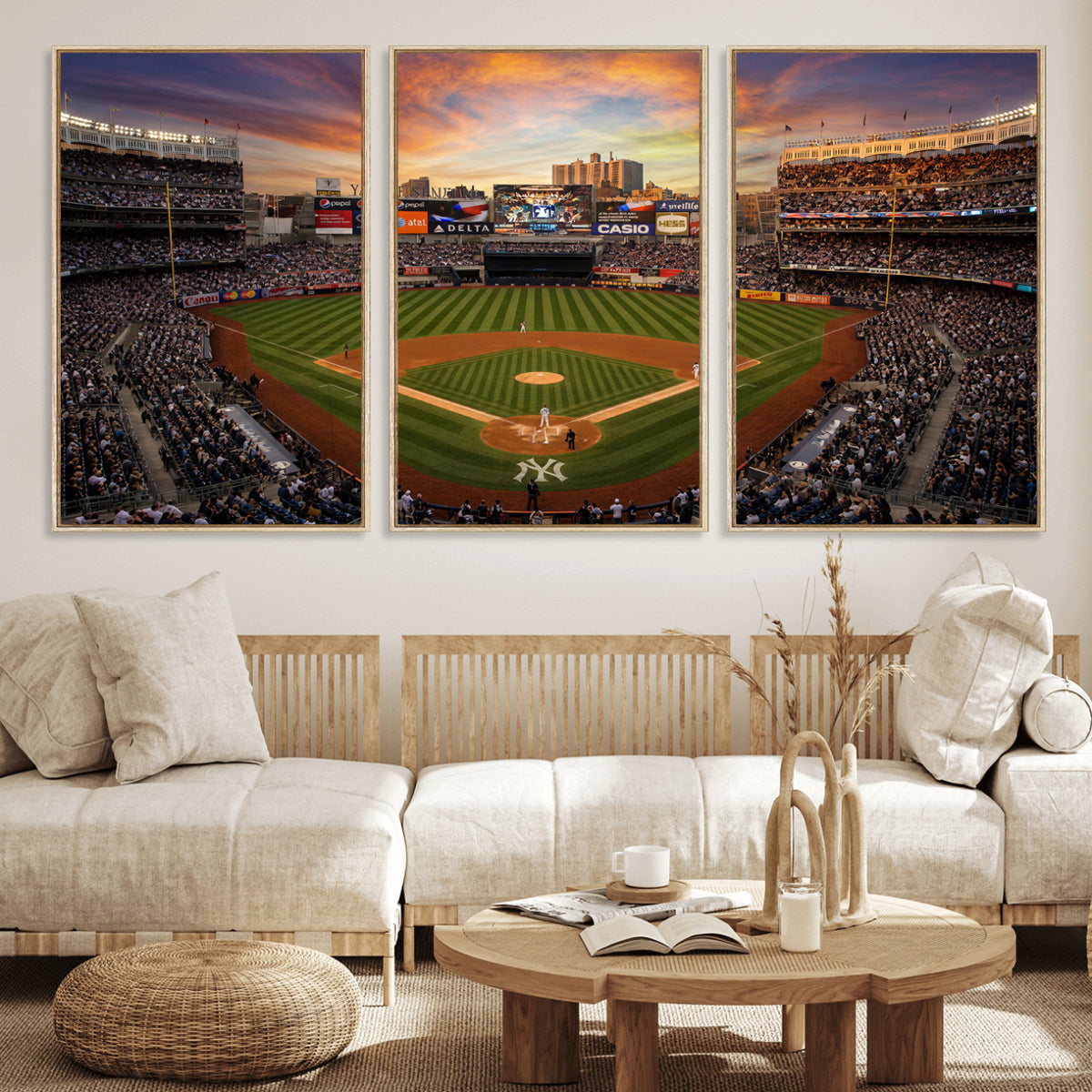 71157927-MGV-CV-36X24 - Stadium Wall Art Canvas Print