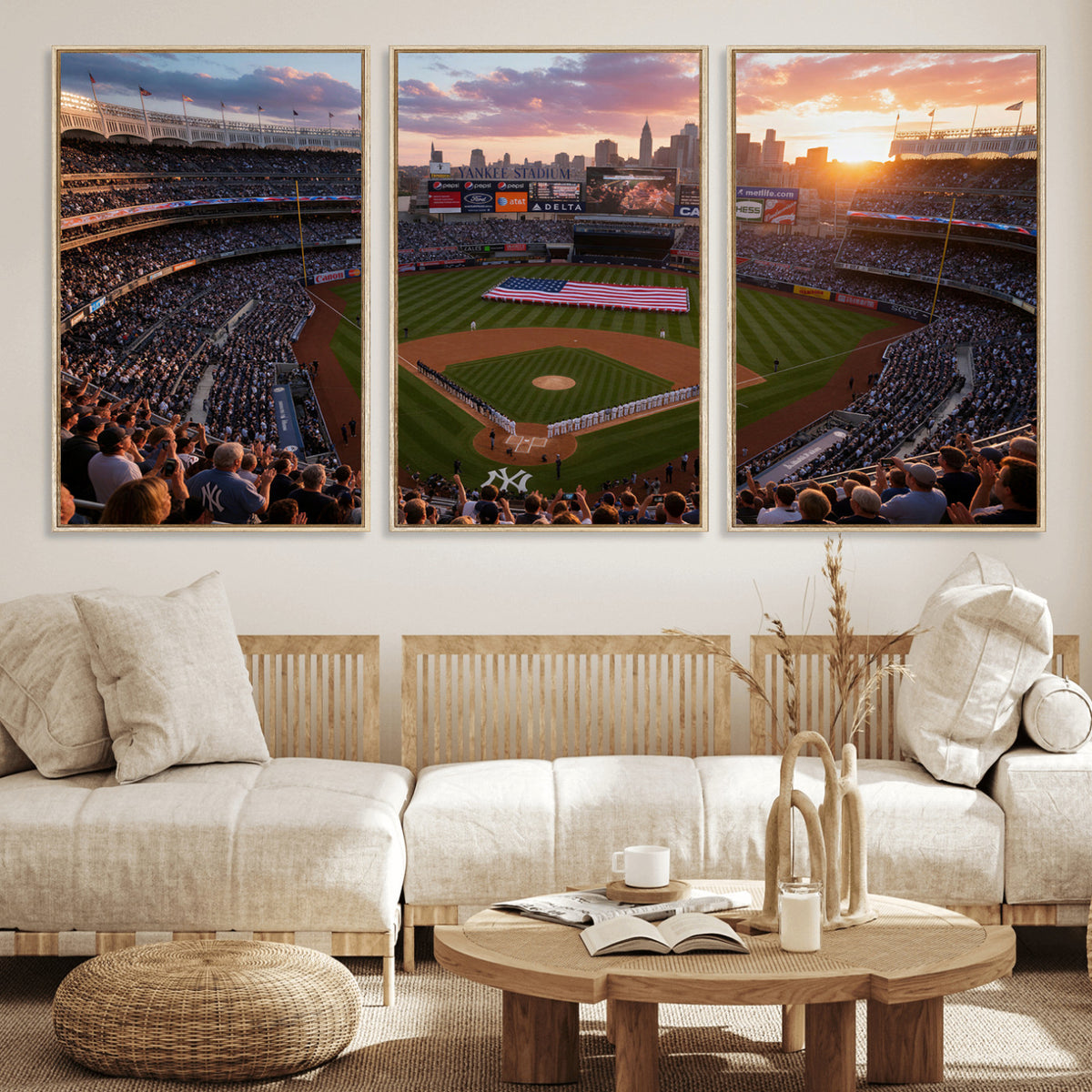 43632742-MGV-CV-36X24 - Stadium Wall Art Canvas Print