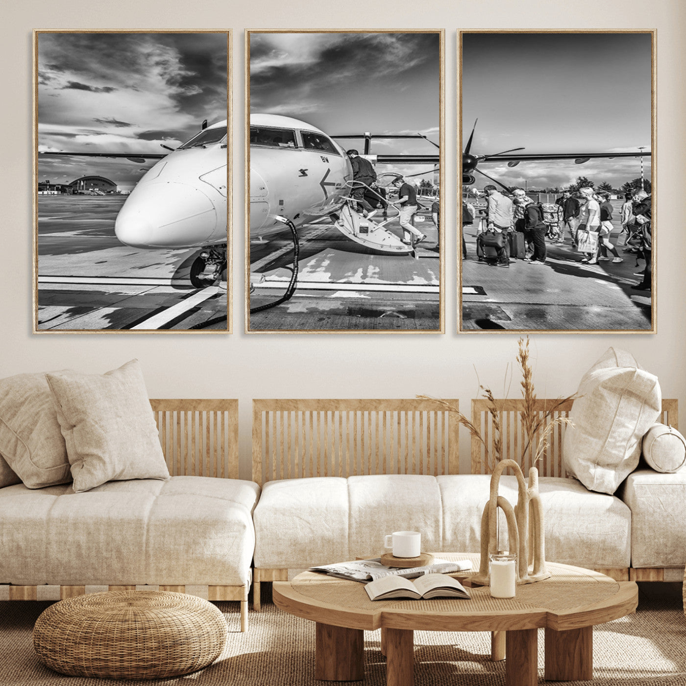 77340-MGV-FC-60X30-3P_Natural-Planet Wall Art Canvas Print