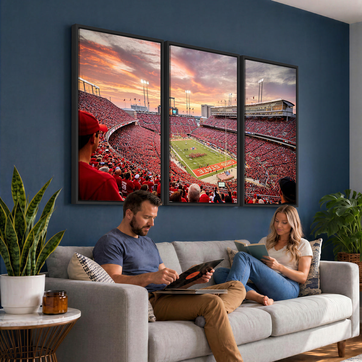 94754966-MGV-CV-36X24 - Stadium Wall Art Canvas Print