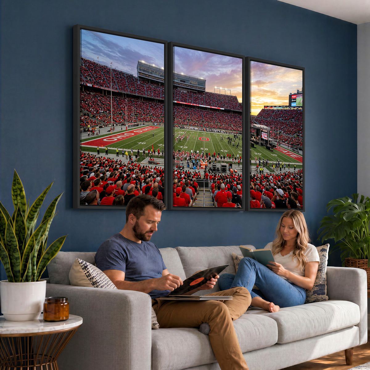 23196993-MGV-CV-36X24 - Stadium Wall Art Canvas Print
