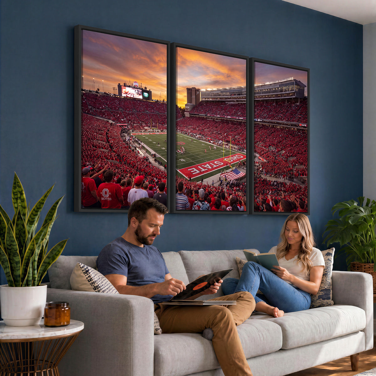 36125328-MGV-CV-36X24 - Stadium Wall Art Canvas Print