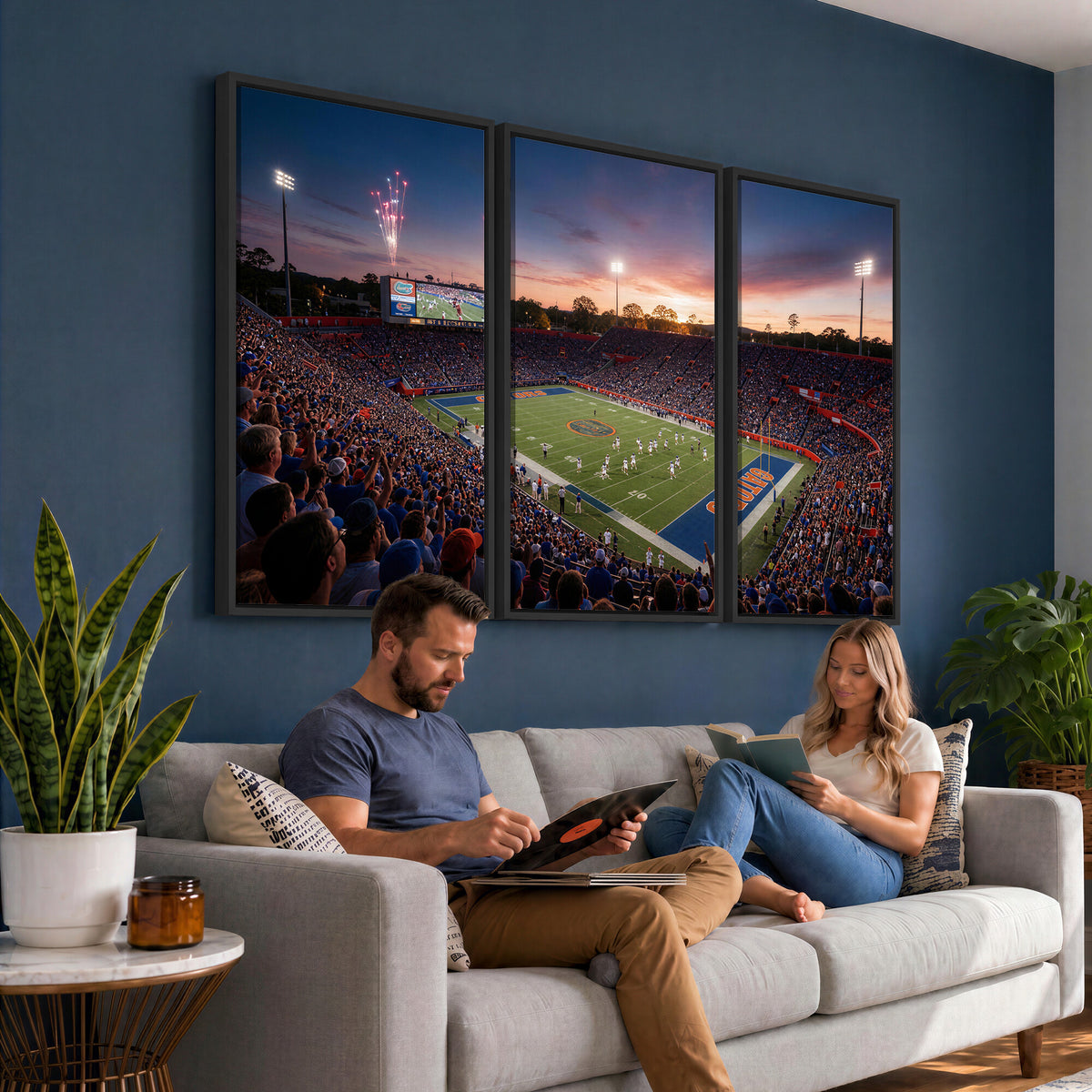 42817292-MGV-CV-36X24 - Stadium Wall Art Canvas Print