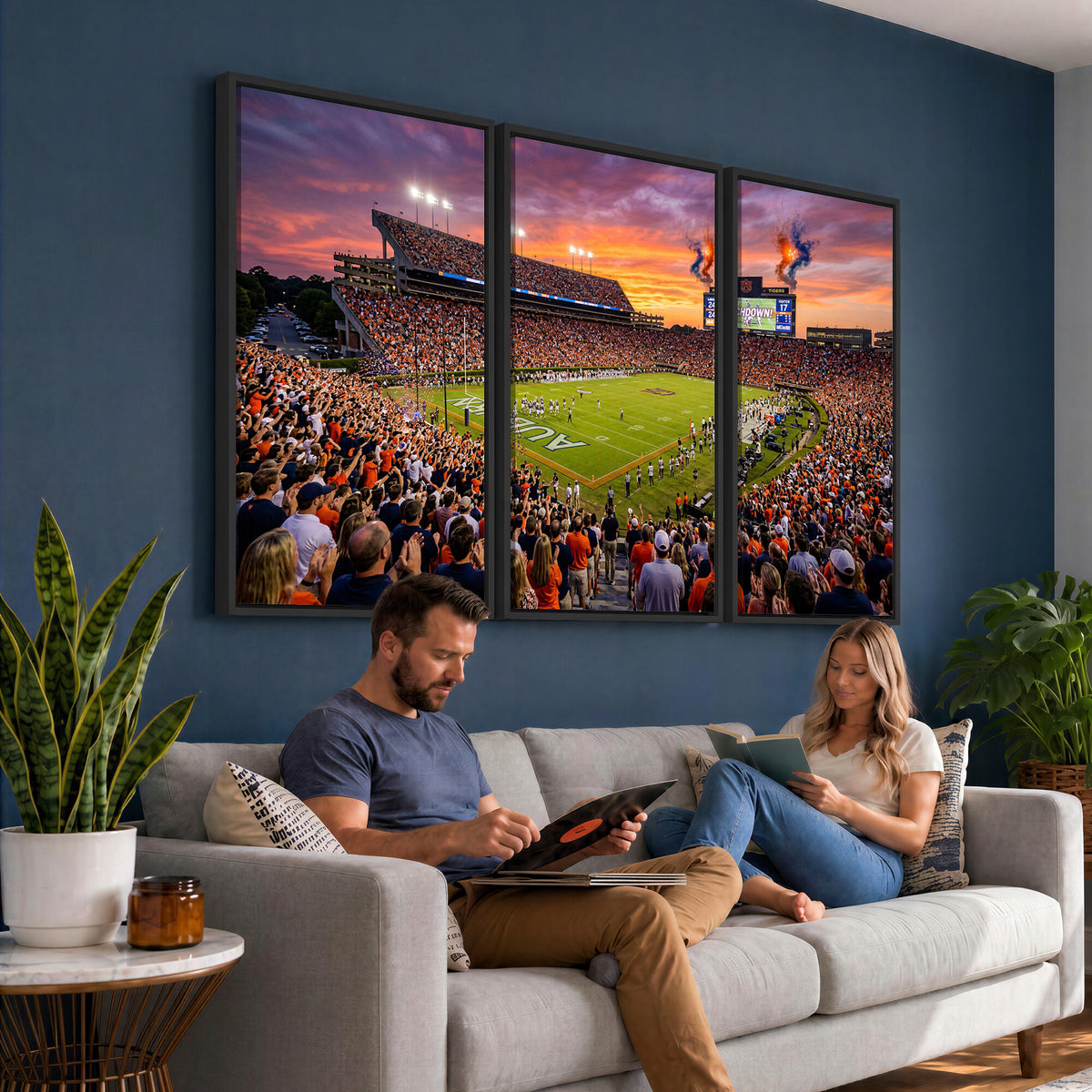 77756715-MGV-CV-36X24 - Stadium Wall Art Canvas Print