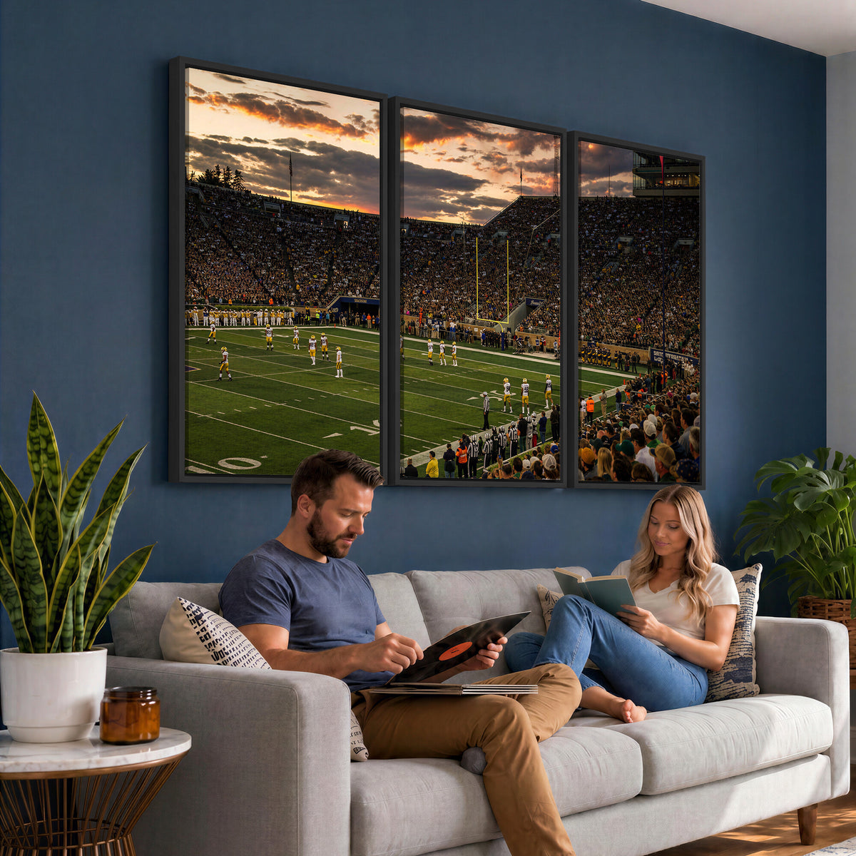 17703678-MGV-CV-36X24 - Stadium Wall Art Canvas Print
