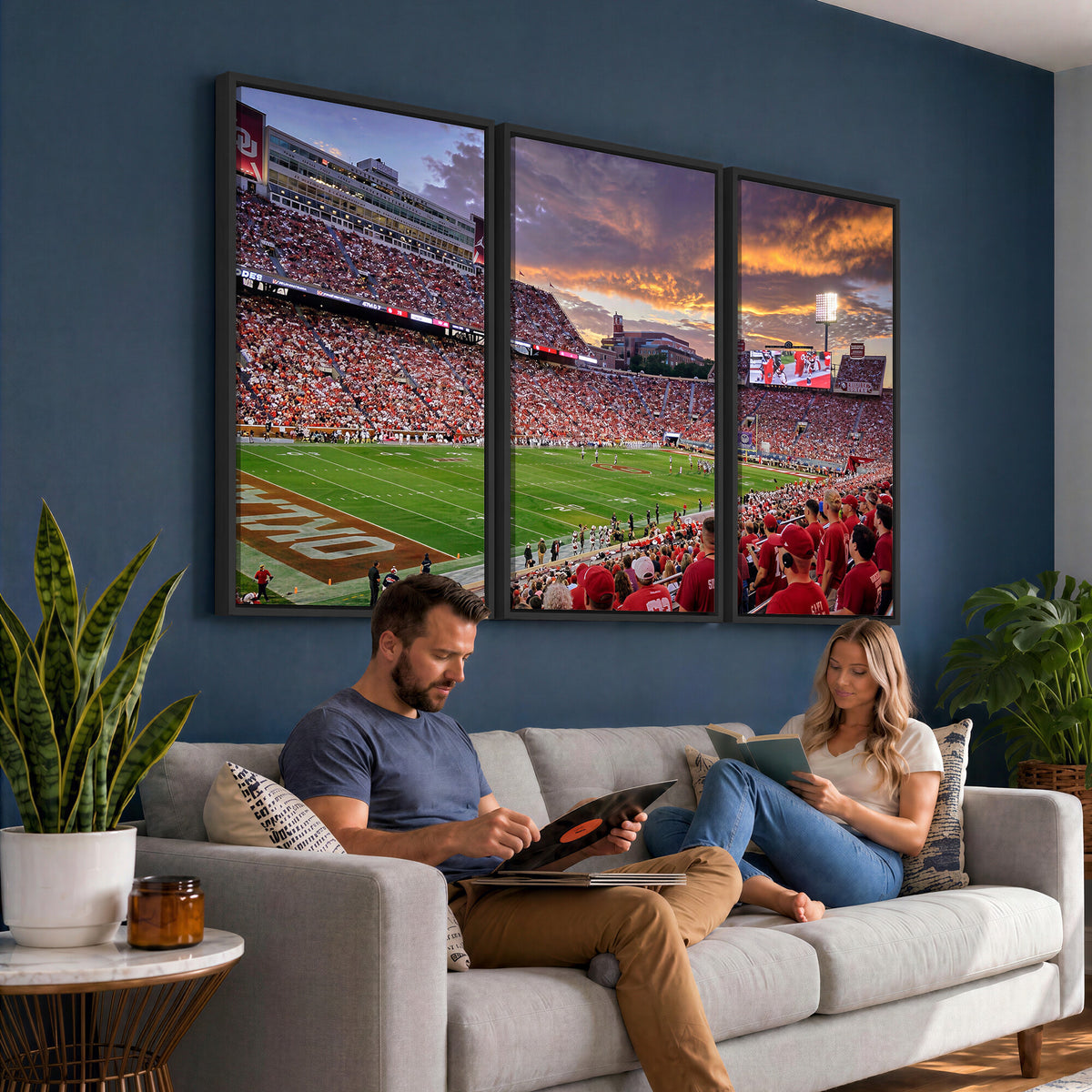 47794729-MGV-CV-36X24 - Stadium Wall Art Canvas Print