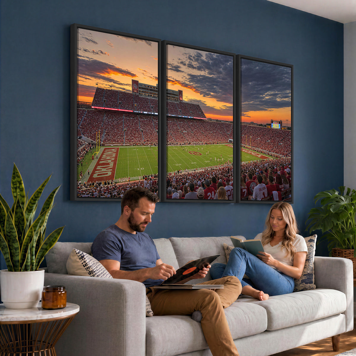 75444407-MGV-CV-36X24 - Stadium Wall Art Canvas Print