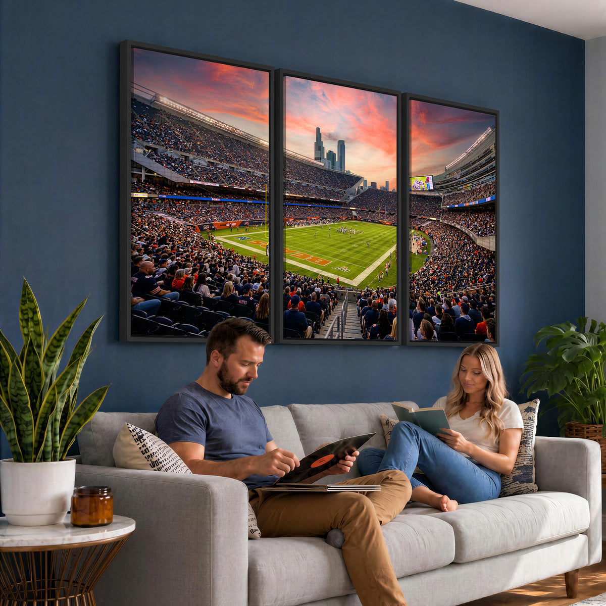 15295996-MGV-CV-36X24 - Stadium Wall Art Canvas Print