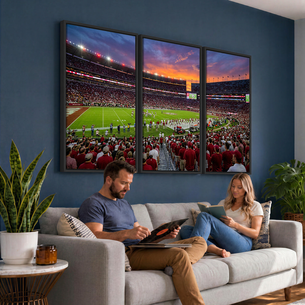 47822048-MGV-CV-36X24 - Stadium Wall Art Canvas Print