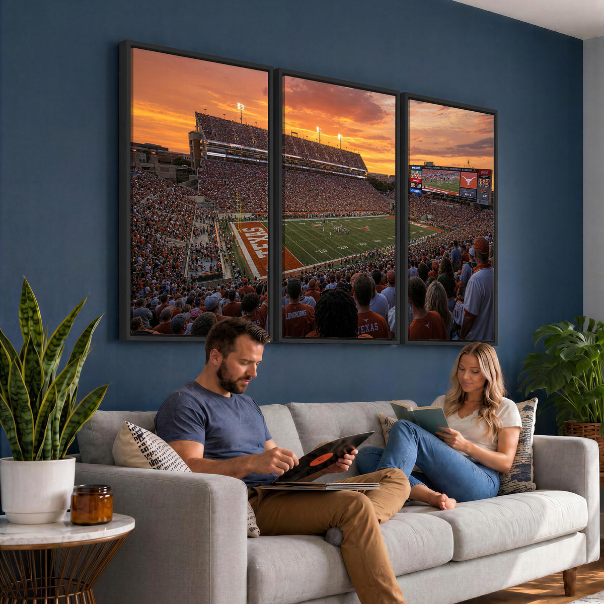 50466060-MGV-CV-36X24 - Stadium Wall Art Canvas Print