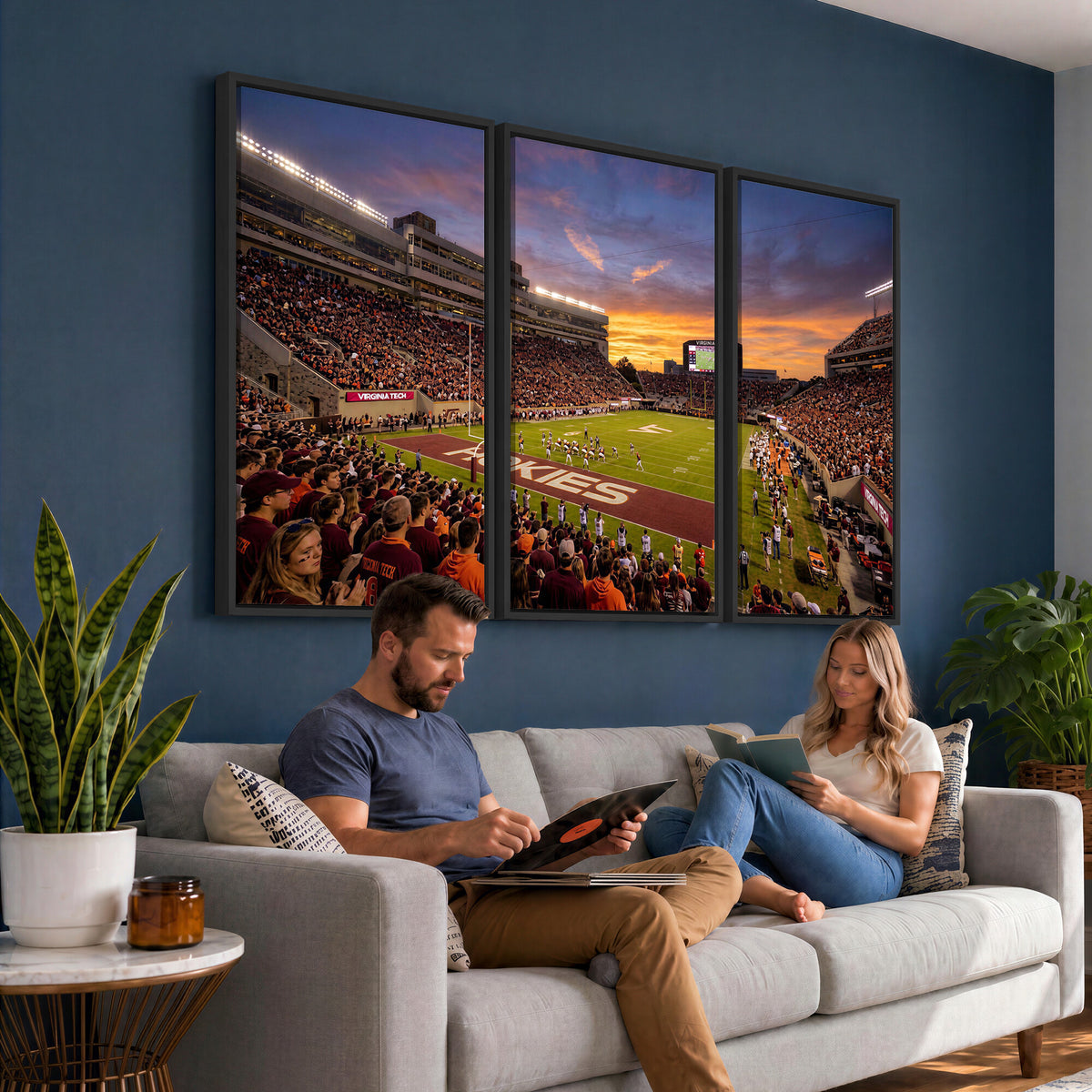 87141841-MGV-CV-36X24 - Stadium Wall Art Canvas Print