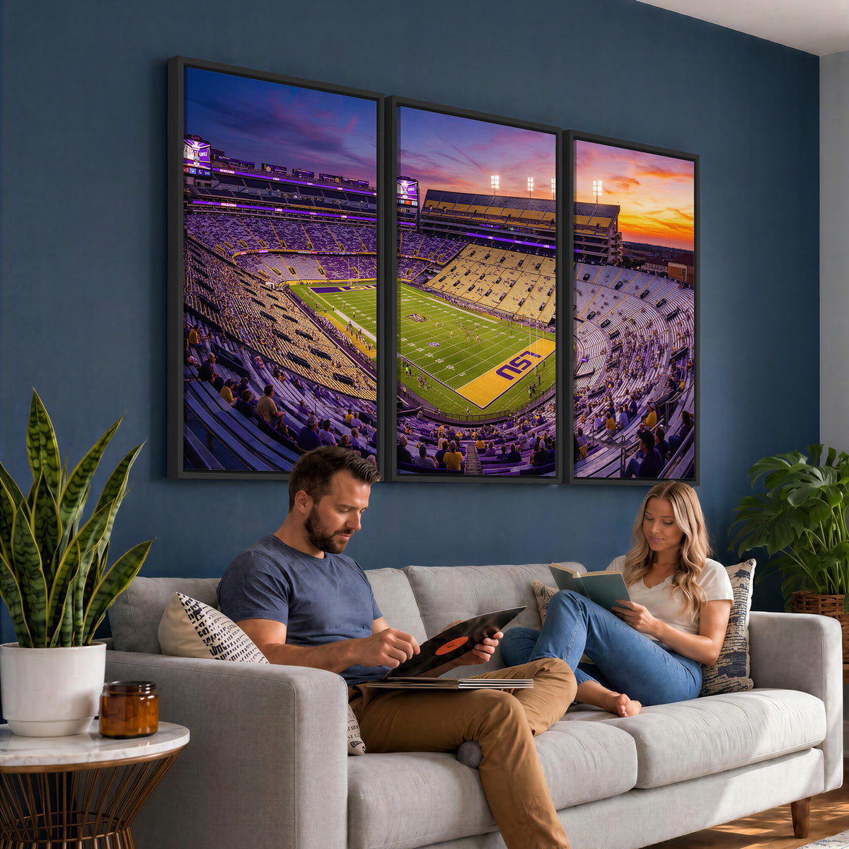 21378512-MGV-CV-36X24 - Stadium Wall Art Canvas Print