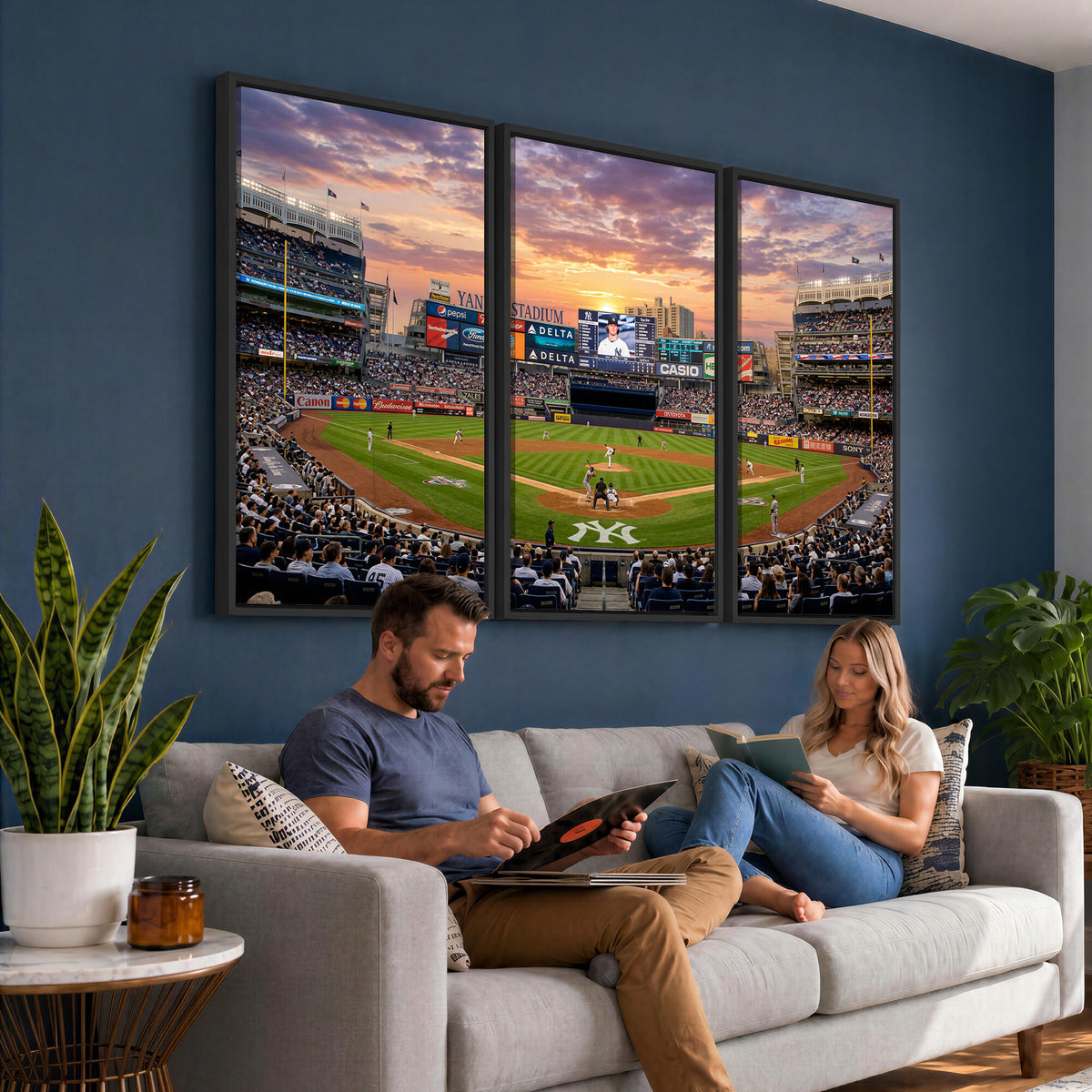 26297292-MGV-CV-36X24 - Stadium Wall Art Canvas Print