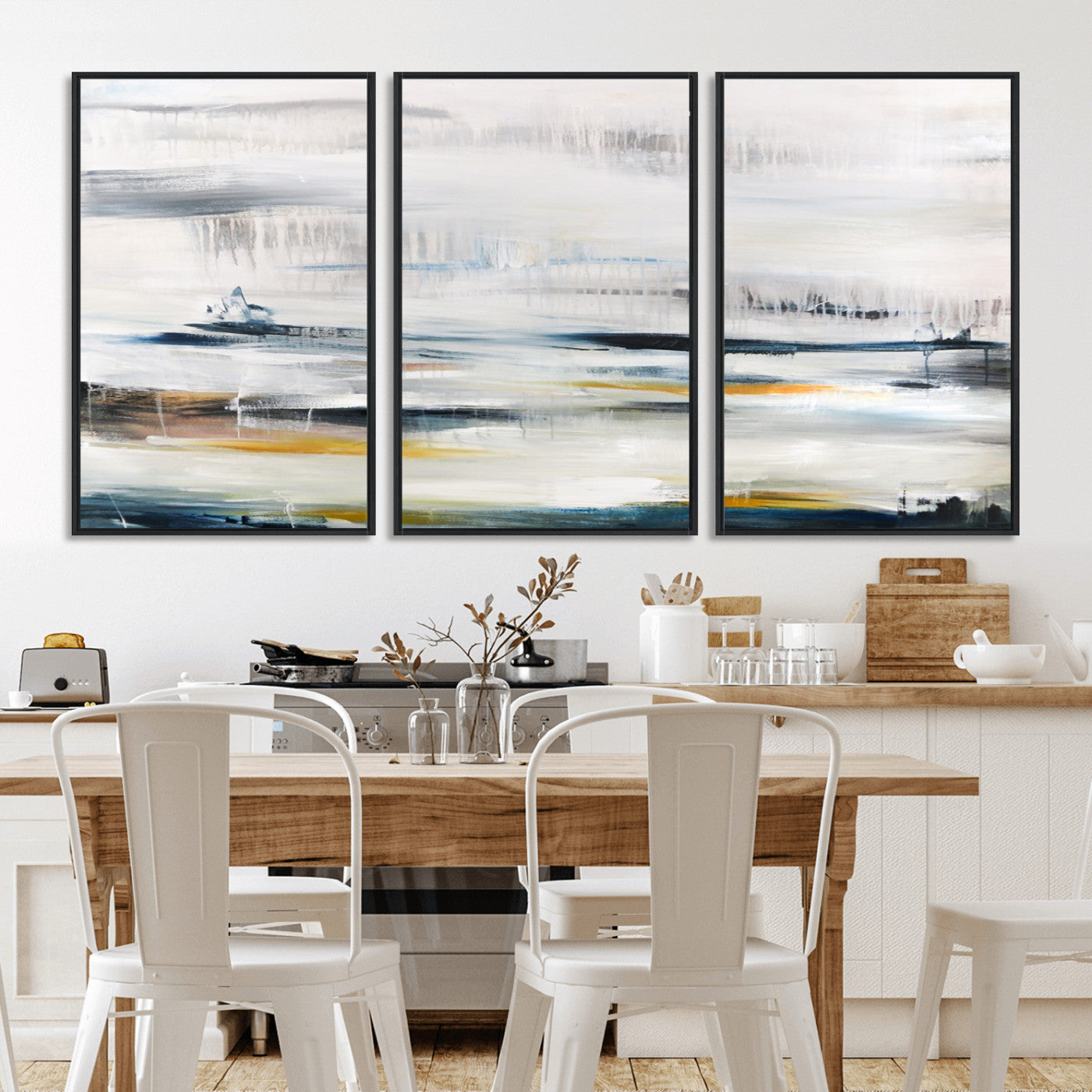 74932-MGV-FC-60X30-3P_Black-Soft Color Abstract Canvas Print
