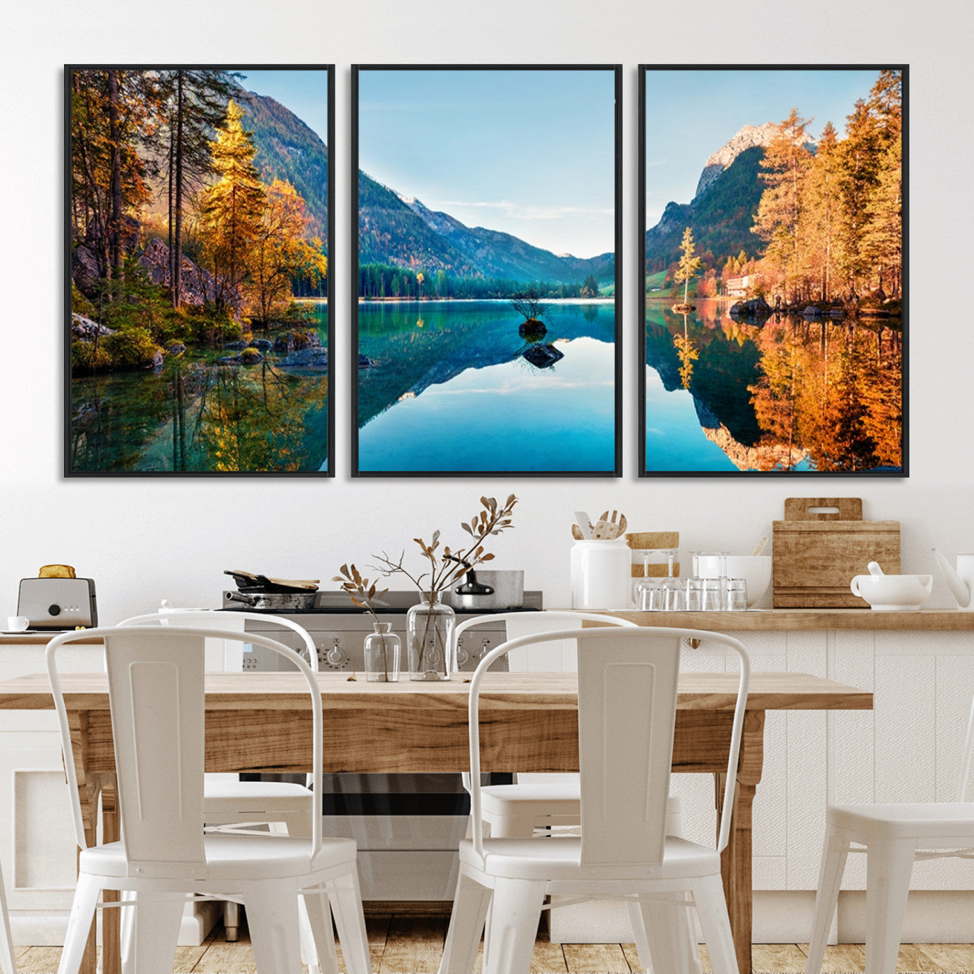 -Fantastic Autumn Panorama Wall Art Canvas Print