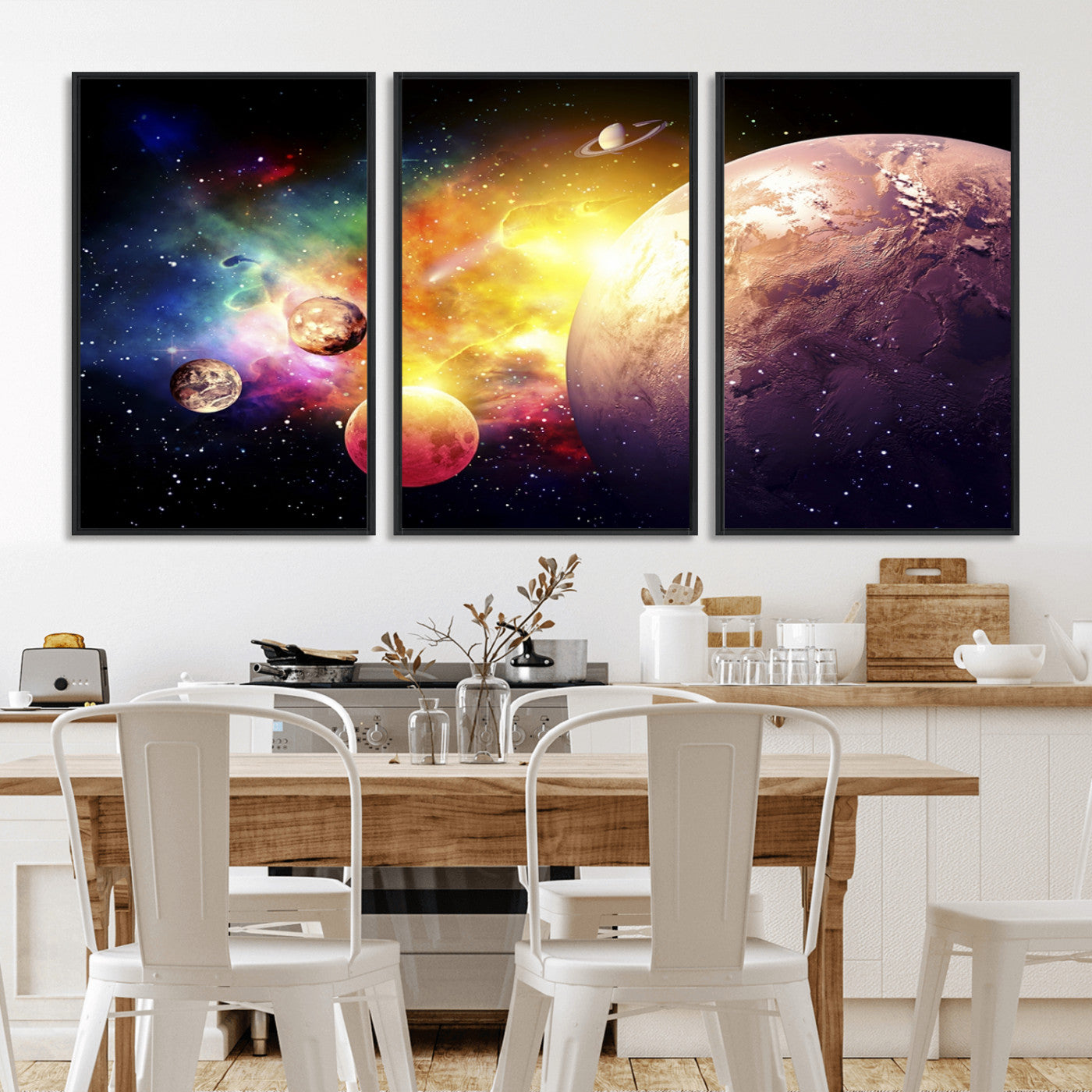 51843-MGV-CV-36X24-Space and Galaxy Canvas Print