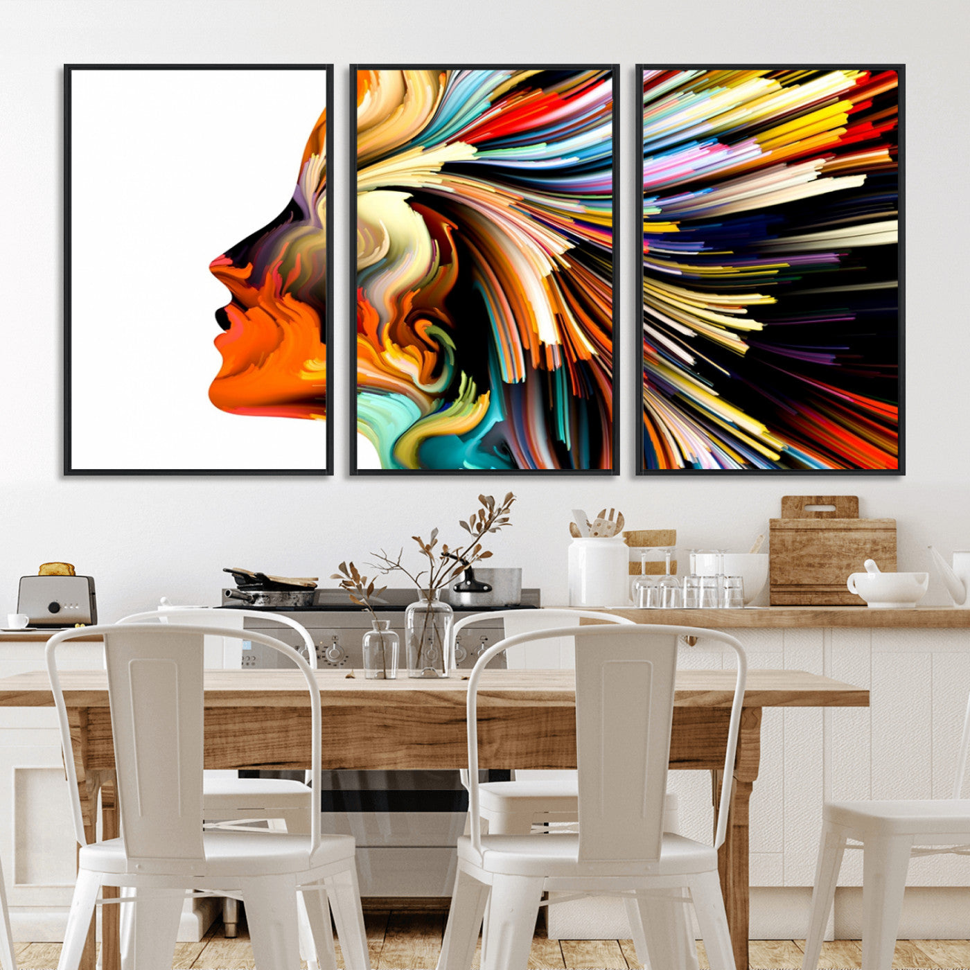 -Profile Colors Canvas Print