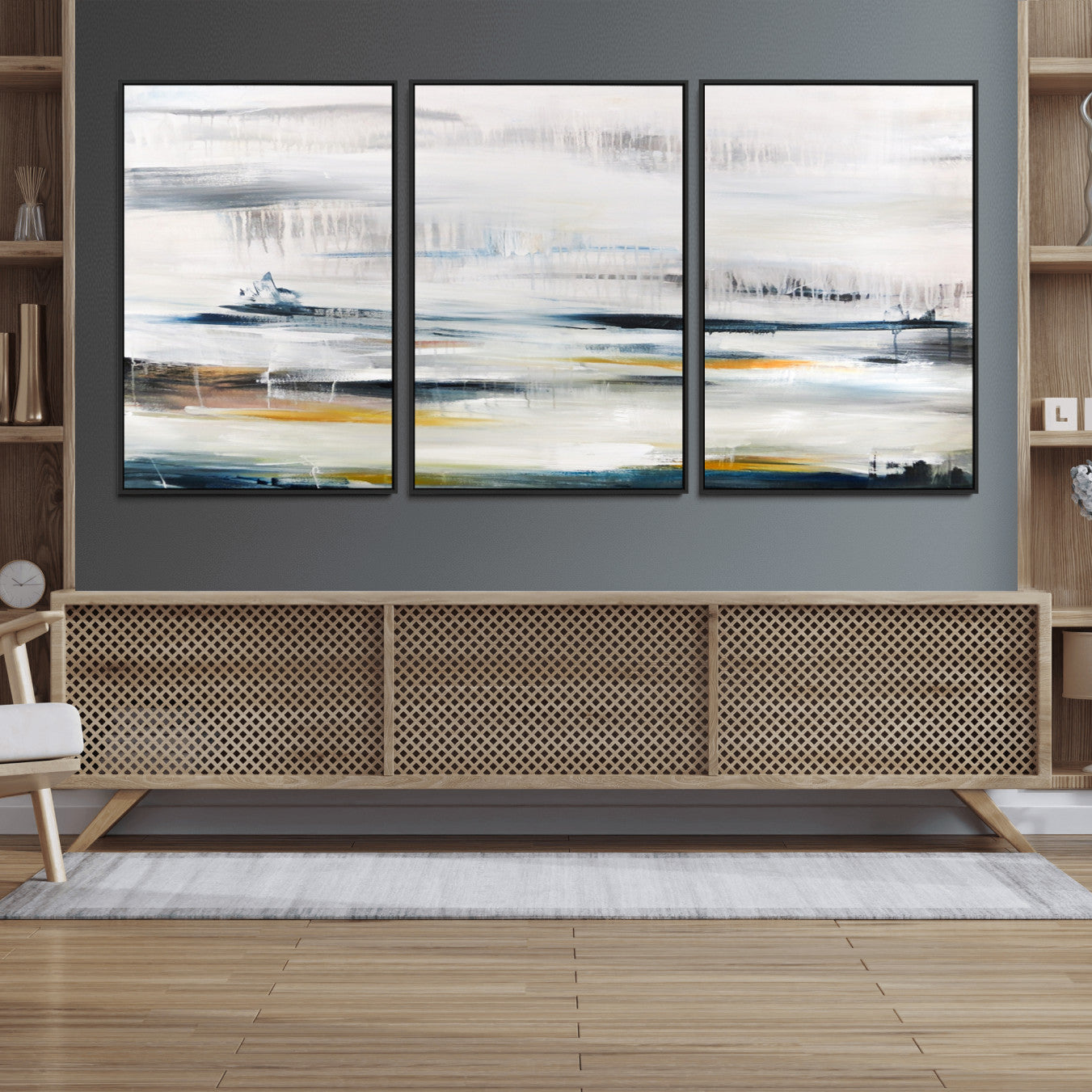 74932-MGV-CV-36X24-Soft Color Abstract Canvas Print