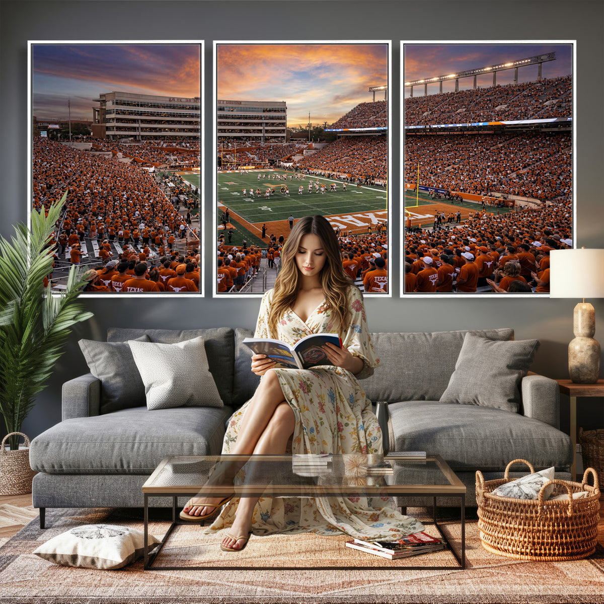 23560699-MGV-CV-36X24 - Stadium Wall Art Canvas Print