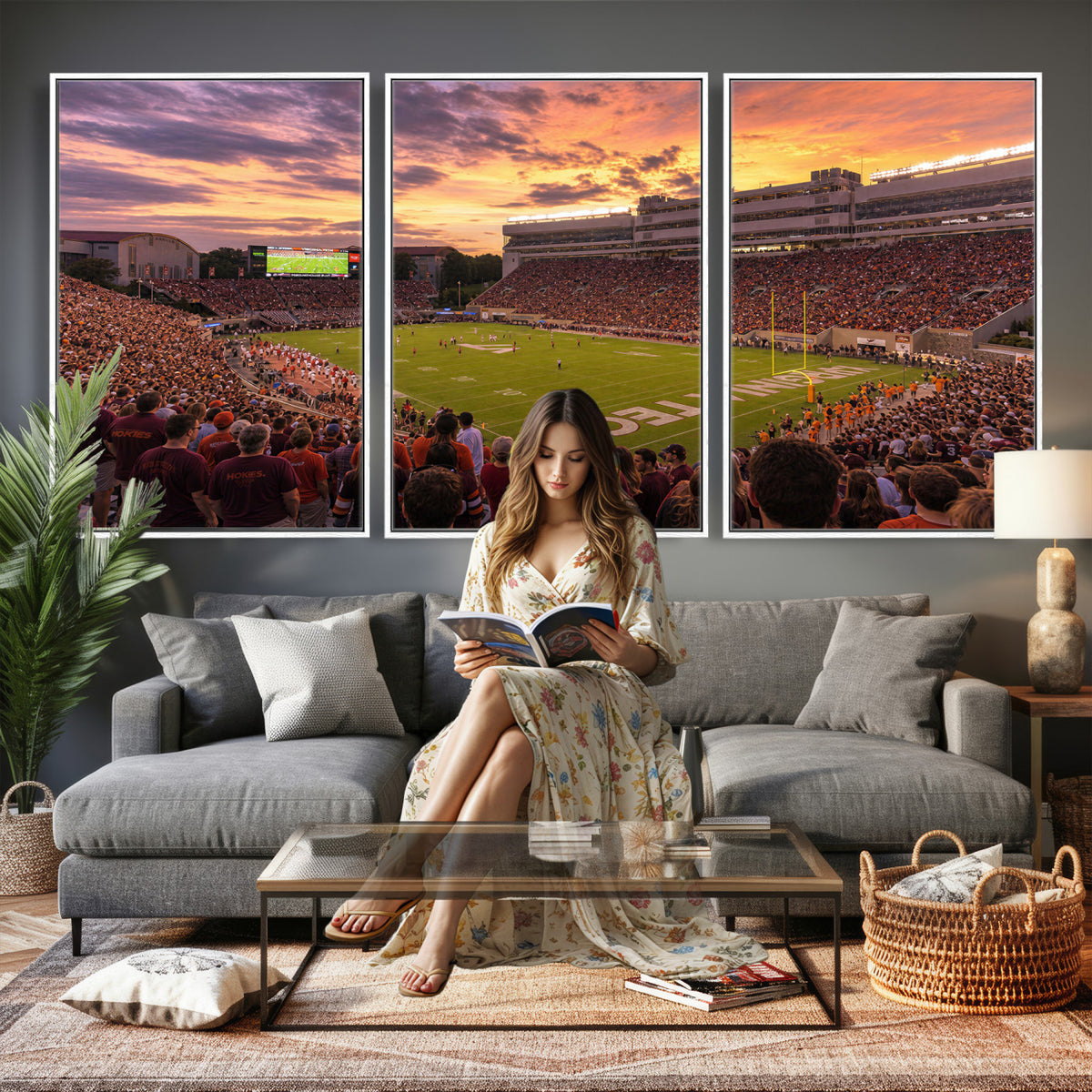 20221405-MGV-CV-36X24 - Stadium Wall Art Canvas Print