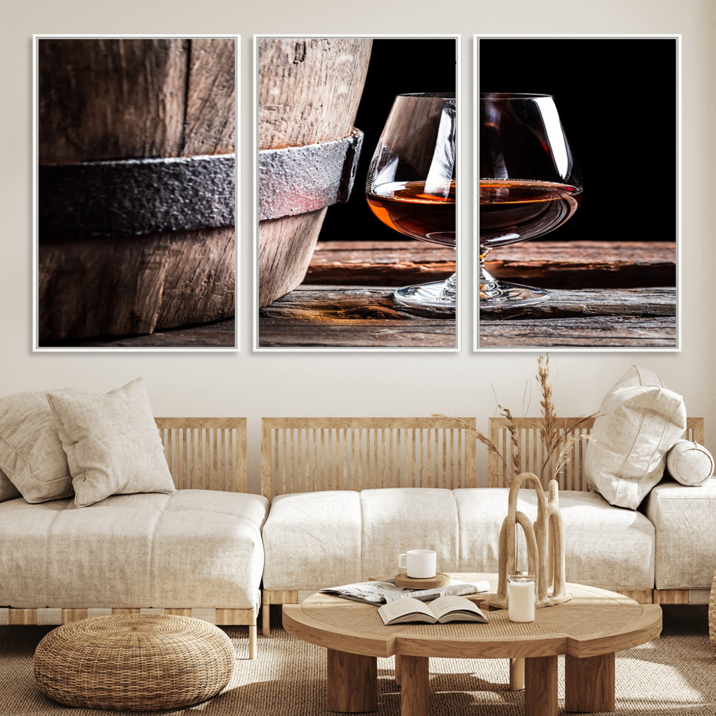 55599-MGV-FC-60X30-3P_White-Scots Whiskey Wall Art Canvas Print