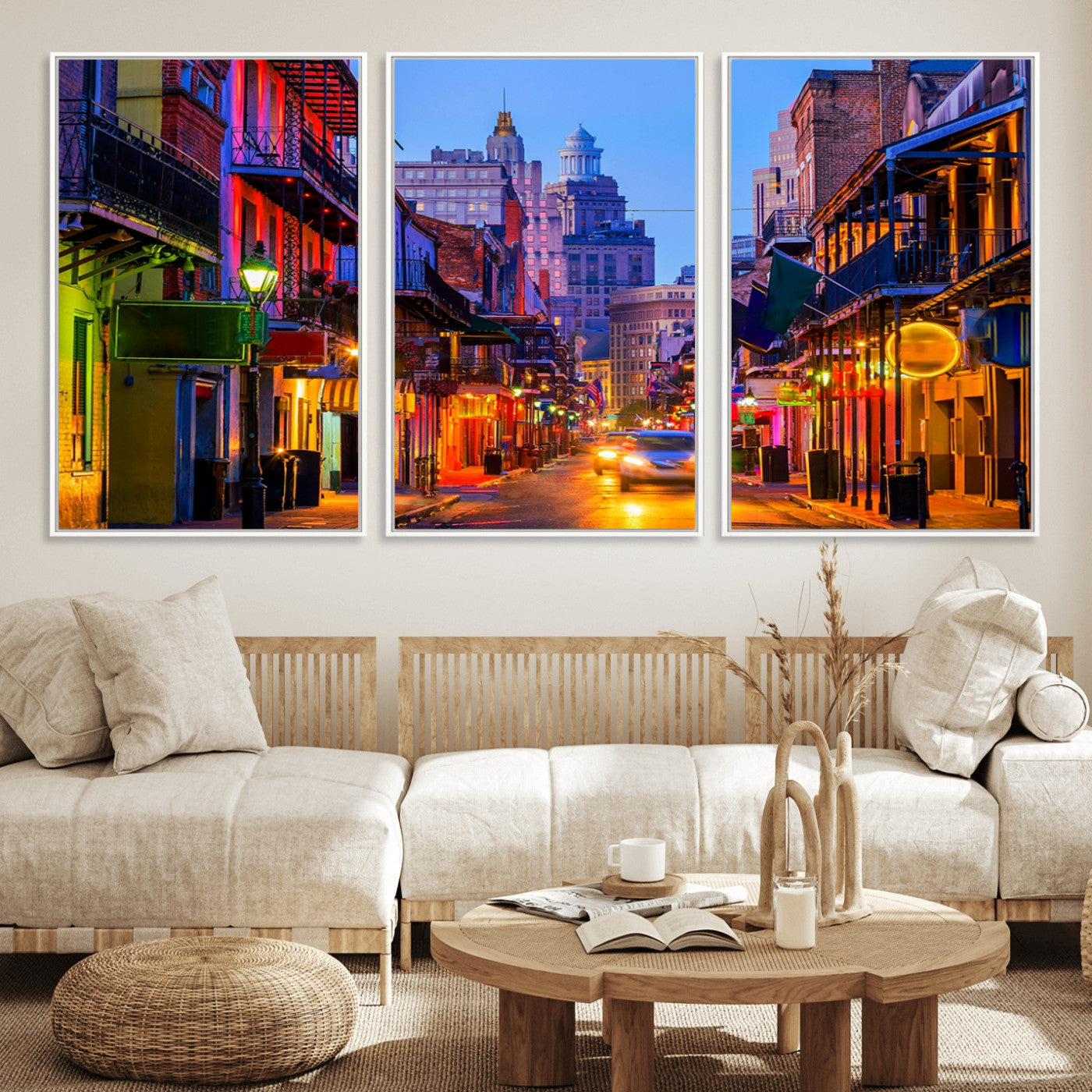 32167-MGV-FC-60X30-3P_White-New Orleans Louisiana Canvas Print