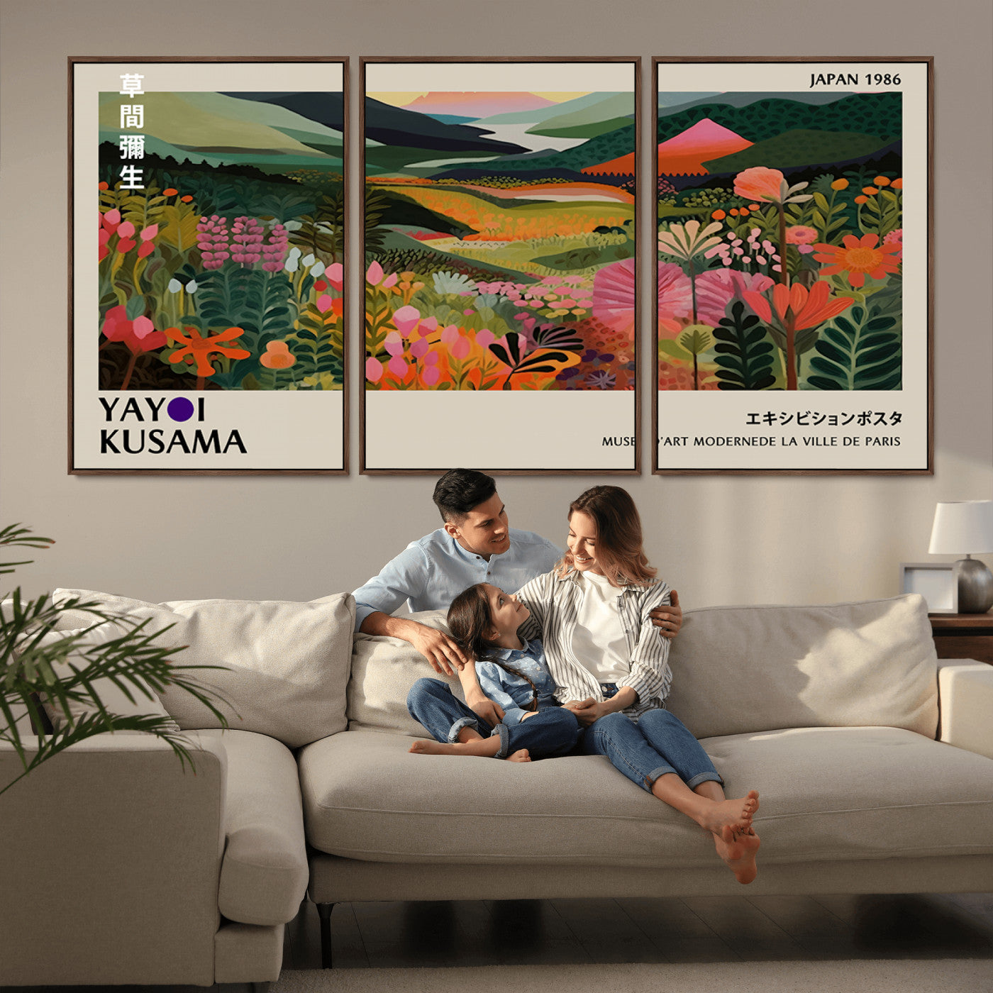 -Texas Longhorn Wall Art Canvas Print, Framed Spotted Cow Art Picture Print, Horned Cattle Perfect Rustic Western Decor Artwork