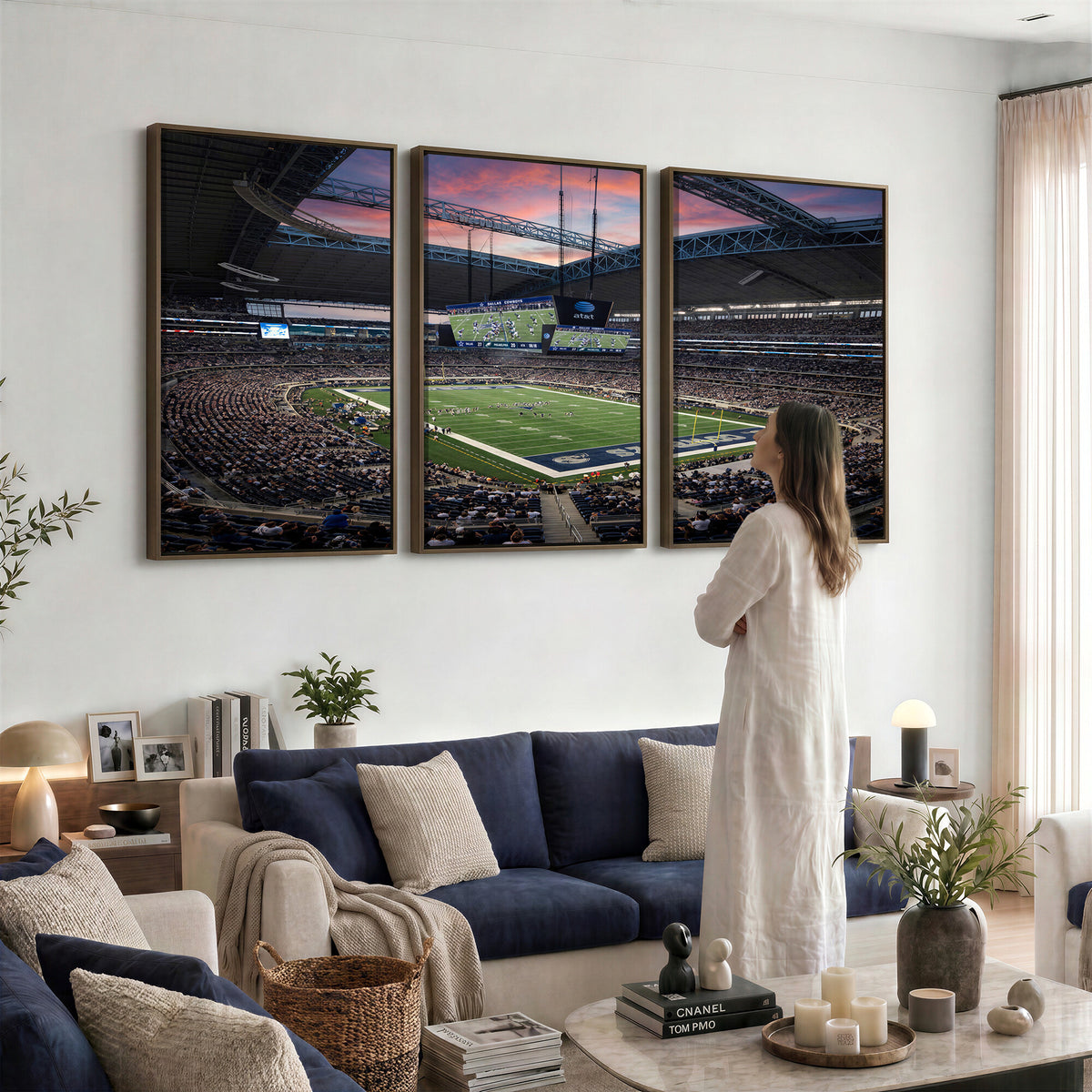 11530179-MGV-CV-36X24 - Stadium Wall Art Canvas Print