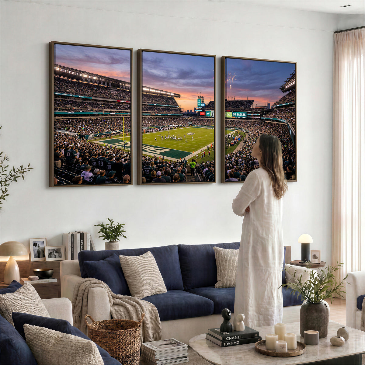15549432-MGV-CV-36X24 - Stadium Wall Art Canvas Print