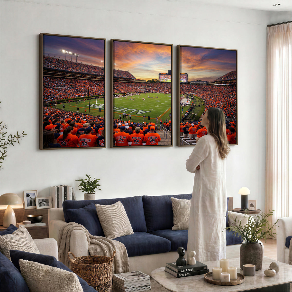 46347891-MGV-CV-36X24 - Stadium Wall Art Canvas Print