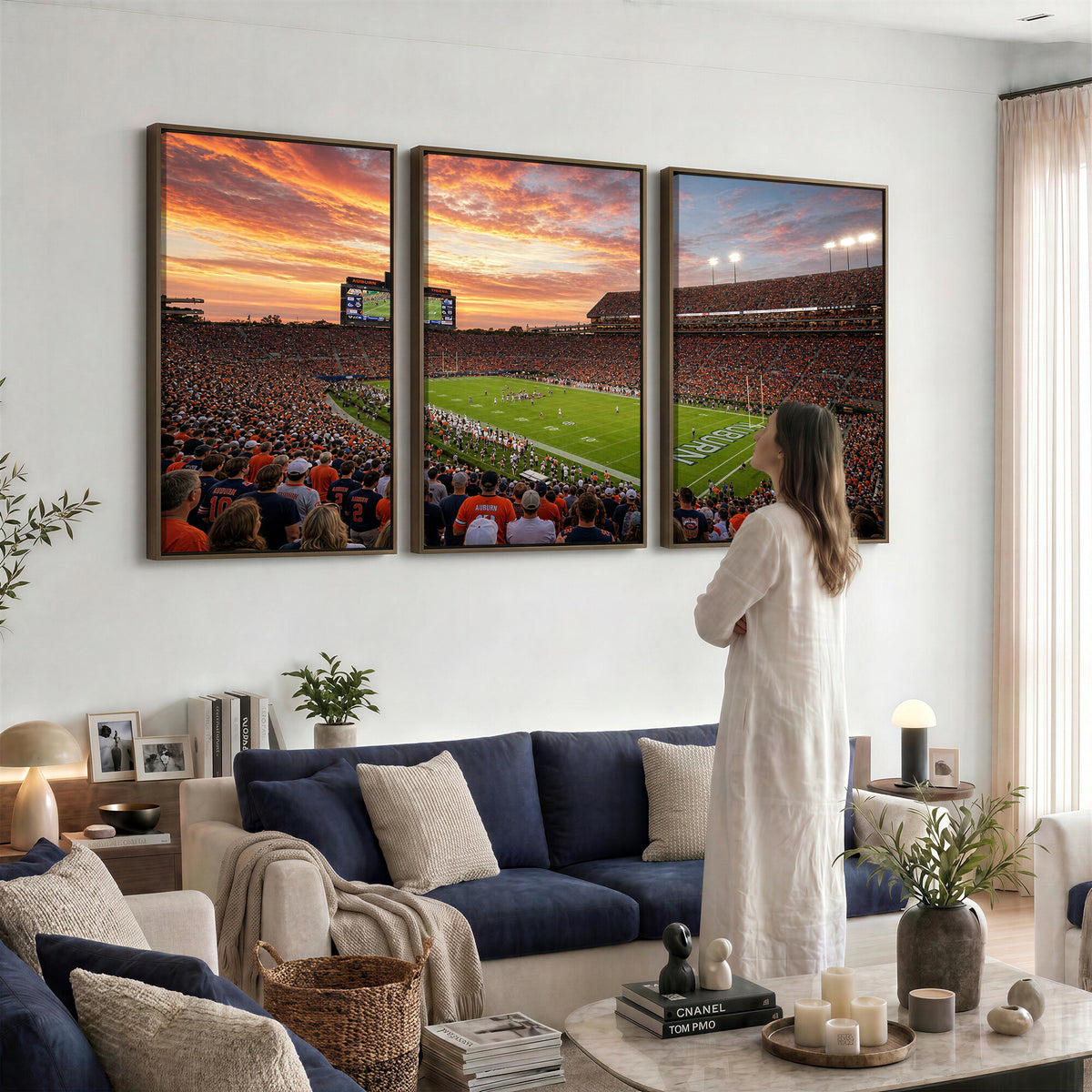 28631591-MGV-CV-36X24 - Stadium Wall Art Canvas Print