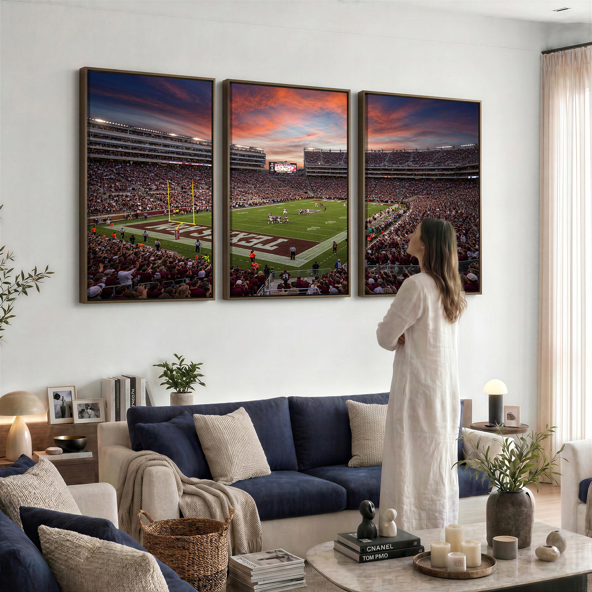 44328991-MGV-CV-36X24 - Stadium Wall Art Canvas Print