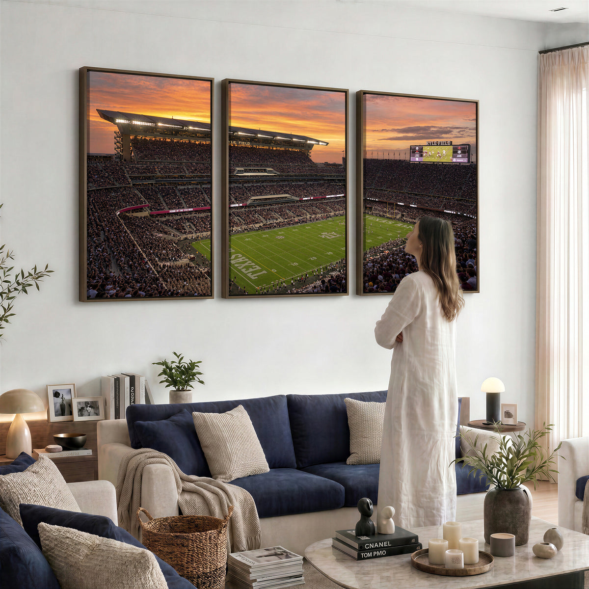 77401853-MGV-CV-36X24 - Stadium Wall Art Canvas Print