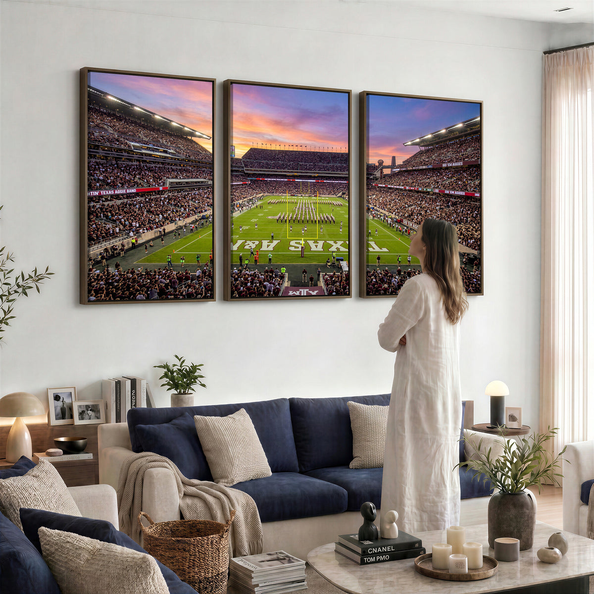 65952219-MGV-CV-36X24 - Stadium Wall Art Canvas Print