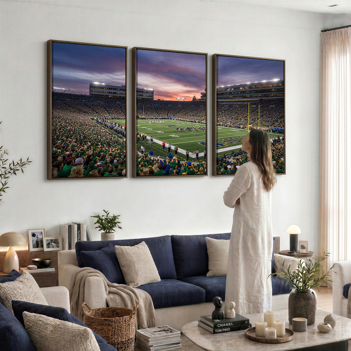34836892-MGV-CV-36X24 - Stadium Wall Art Canvas Print