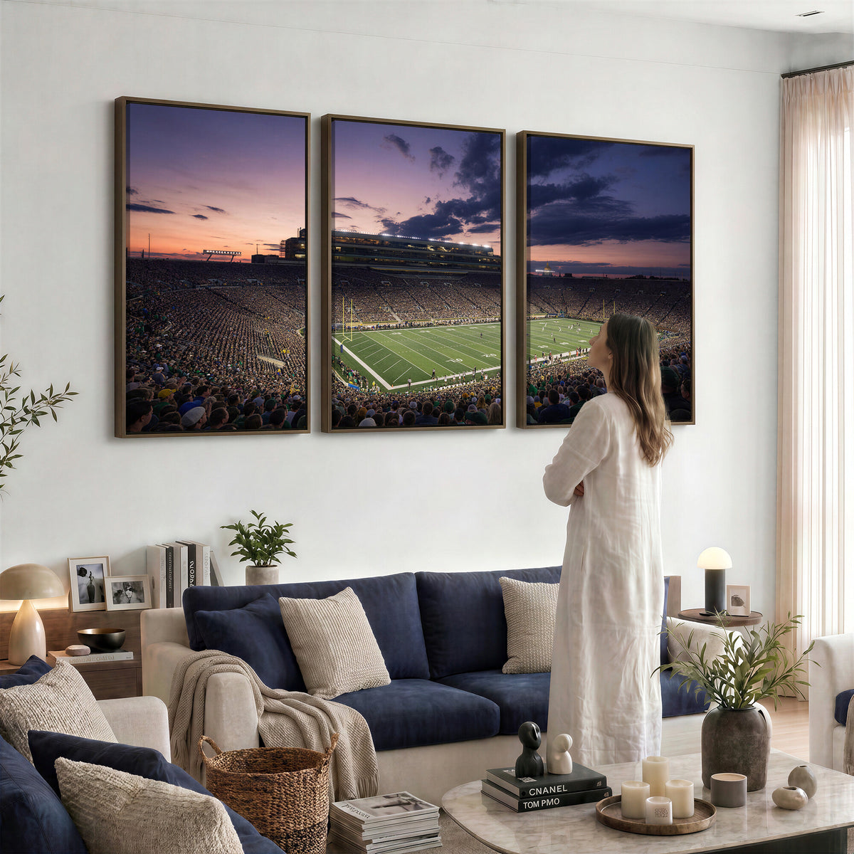 48837941-MGV-CV-36X24 - Stadium Wall Art Canvas Print
