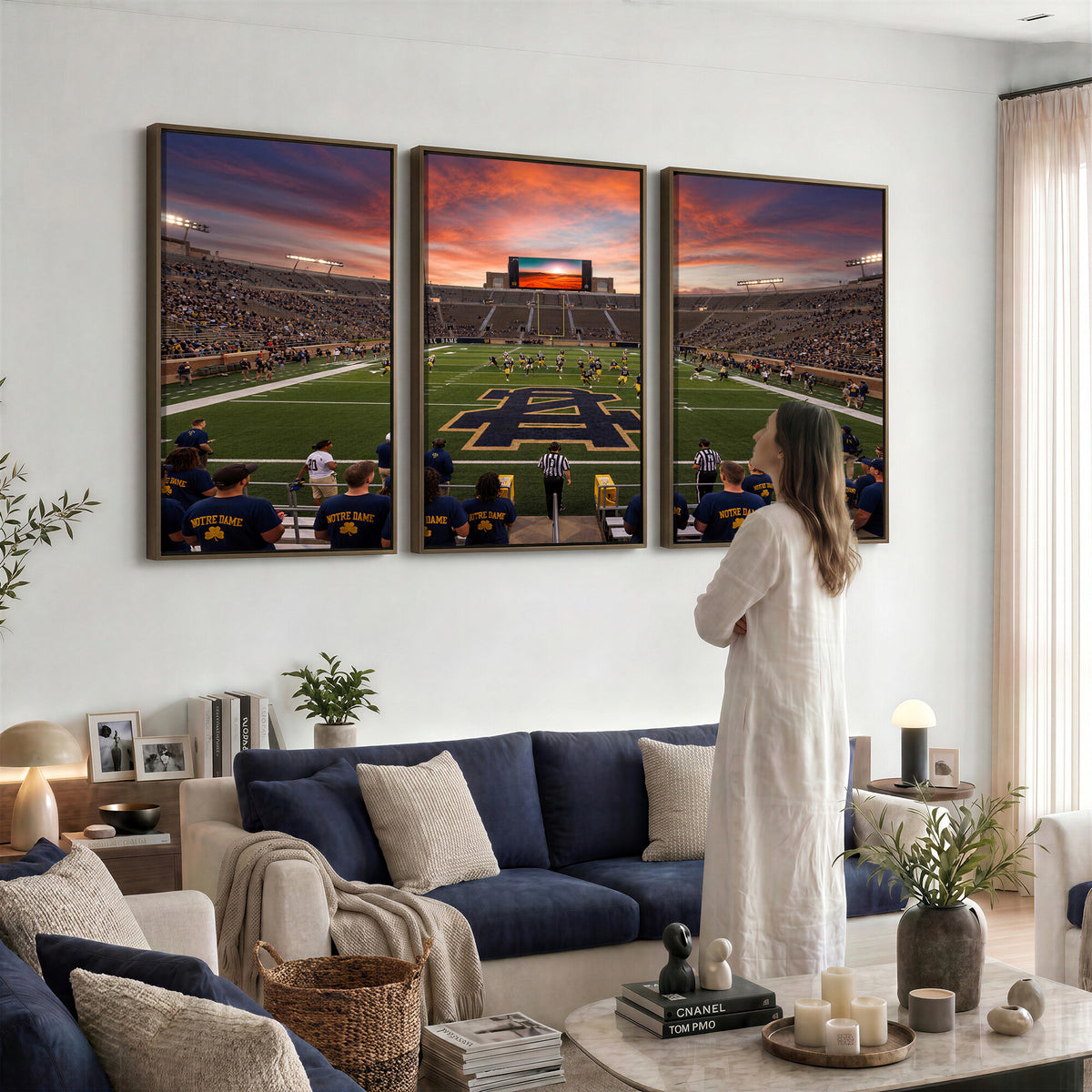 75411323-MGV-CV-36X24 - Stadium Wall Art Canvas Print