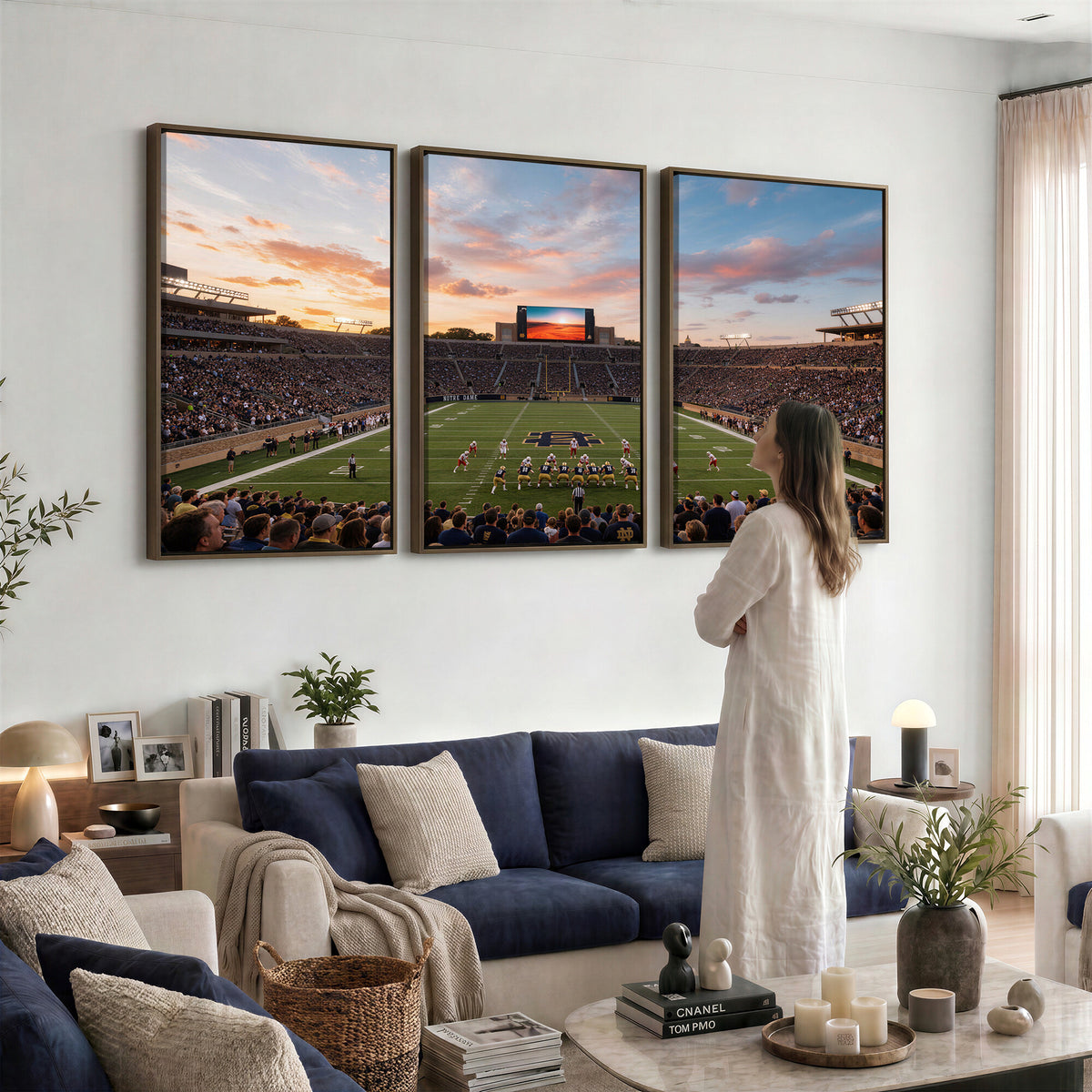 54464530-MGV-CV-36X24 - Stadium Wall Art Canvas Print