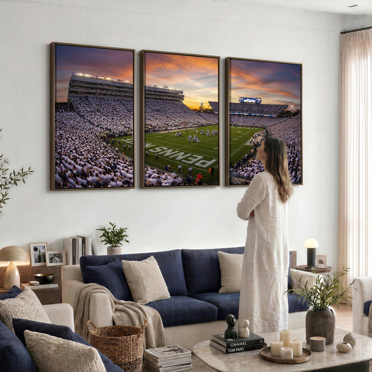 37485833-MGV-CV-36X24 - Stadium Wall Art Canvas Print