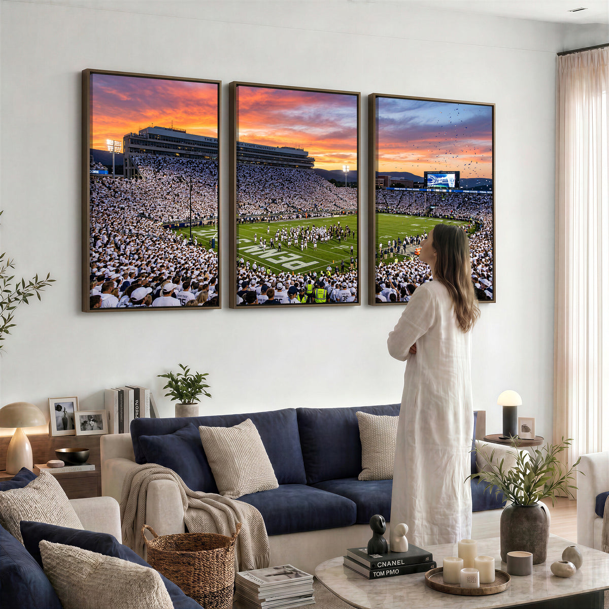 37057330-MGV-CV-36X24 - Stadium Wall Art Canvas Print