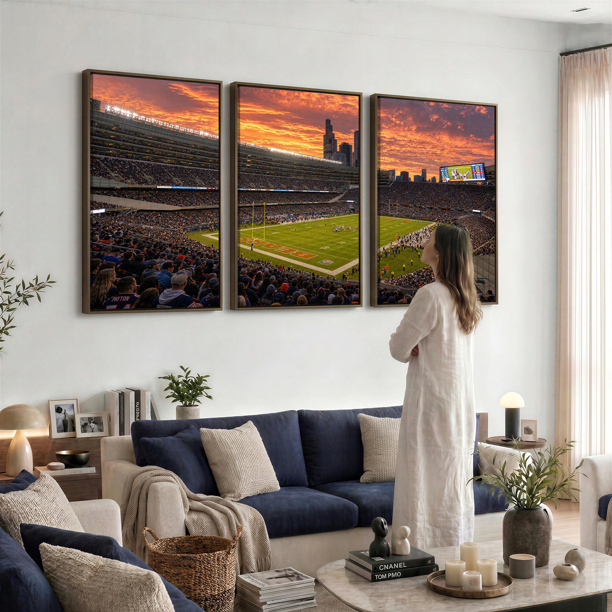 25159364-MGV-CV-36X24 - Stadium Wall Art Canvas Print
