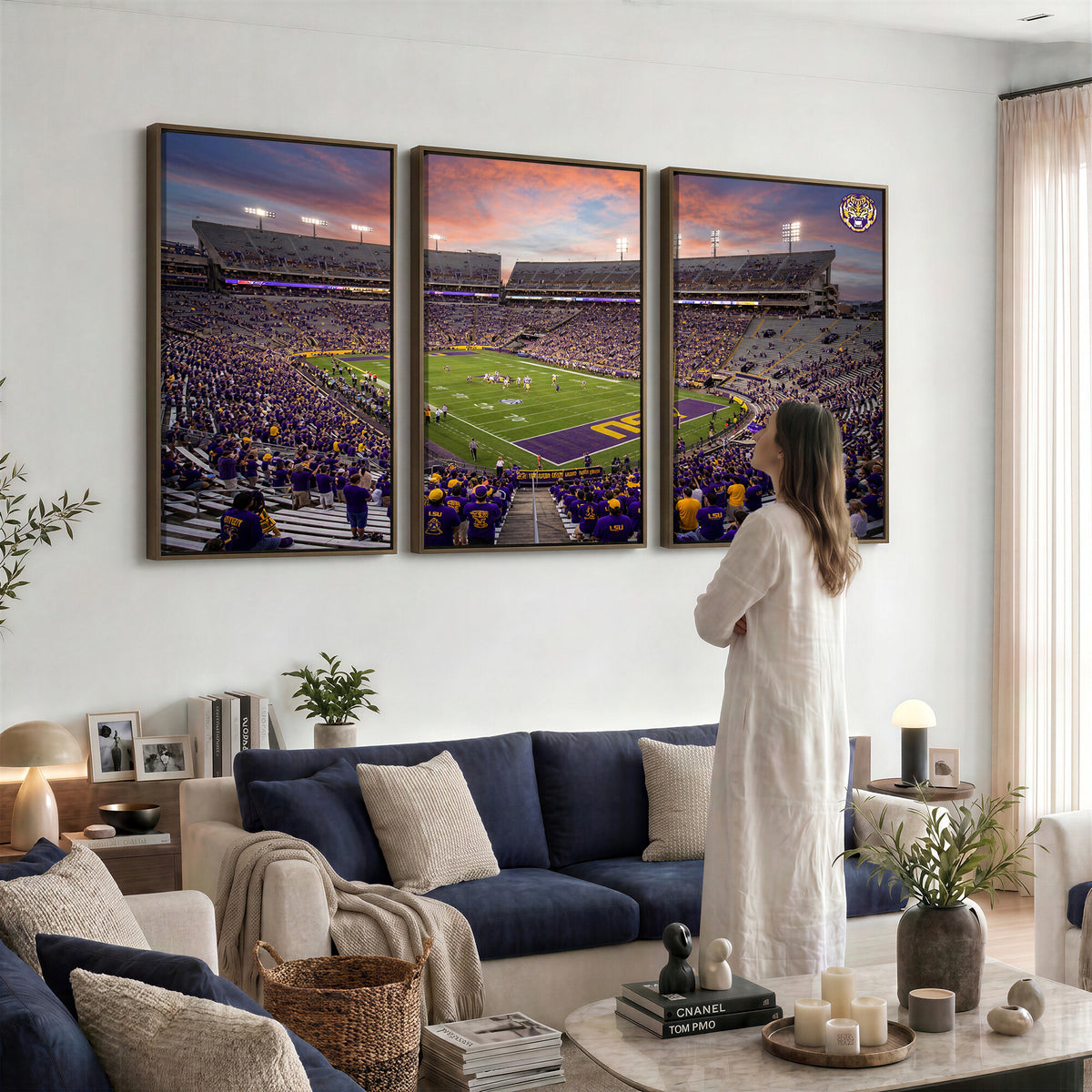 20281385-MGV-CV-36X24 - Stadium Wall Art Canvas Print